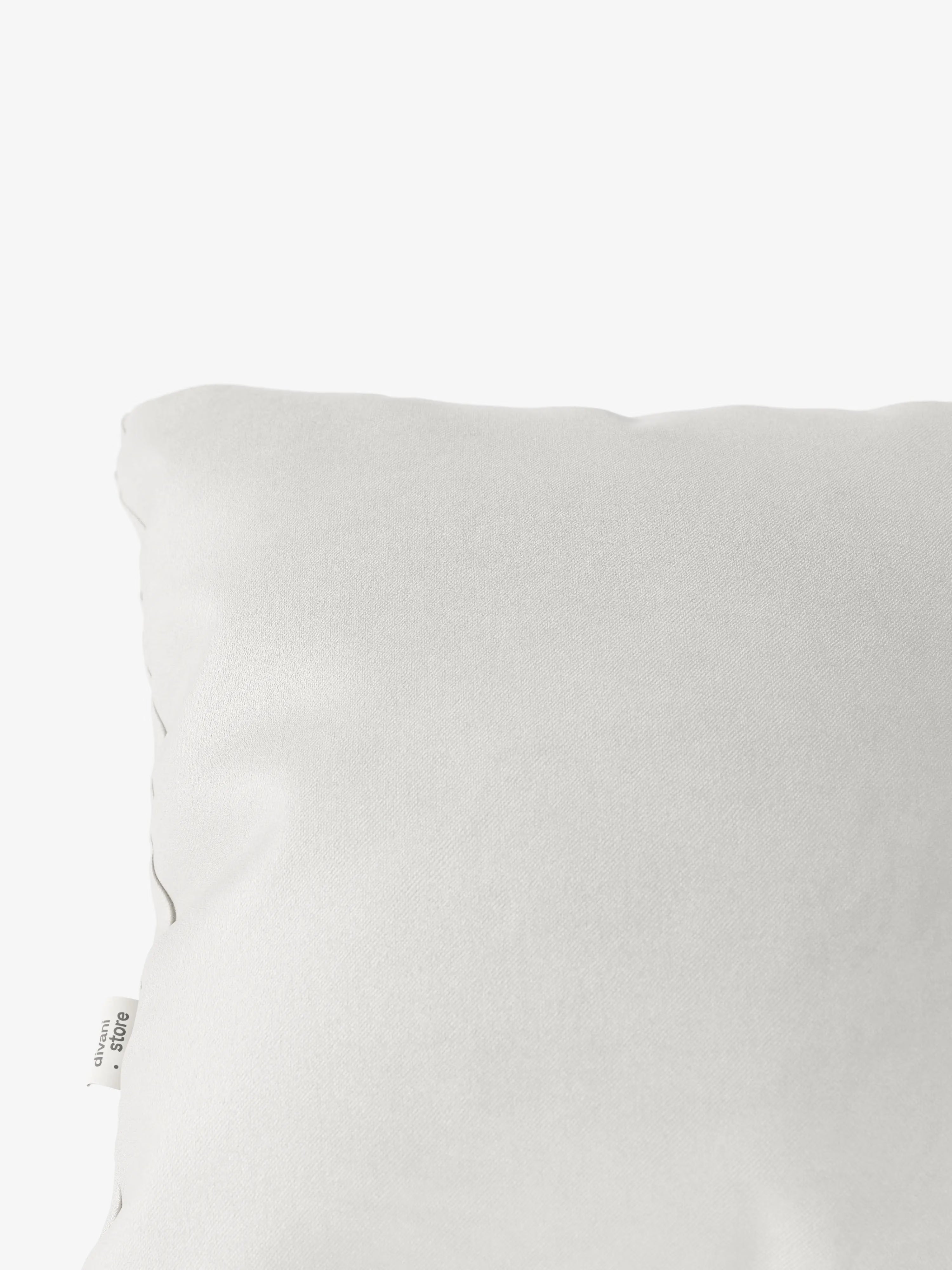 Gioiello Cuscino imbottito decorativo quadrato 45x45 cm in velluto elegante soft touch smacchiabile