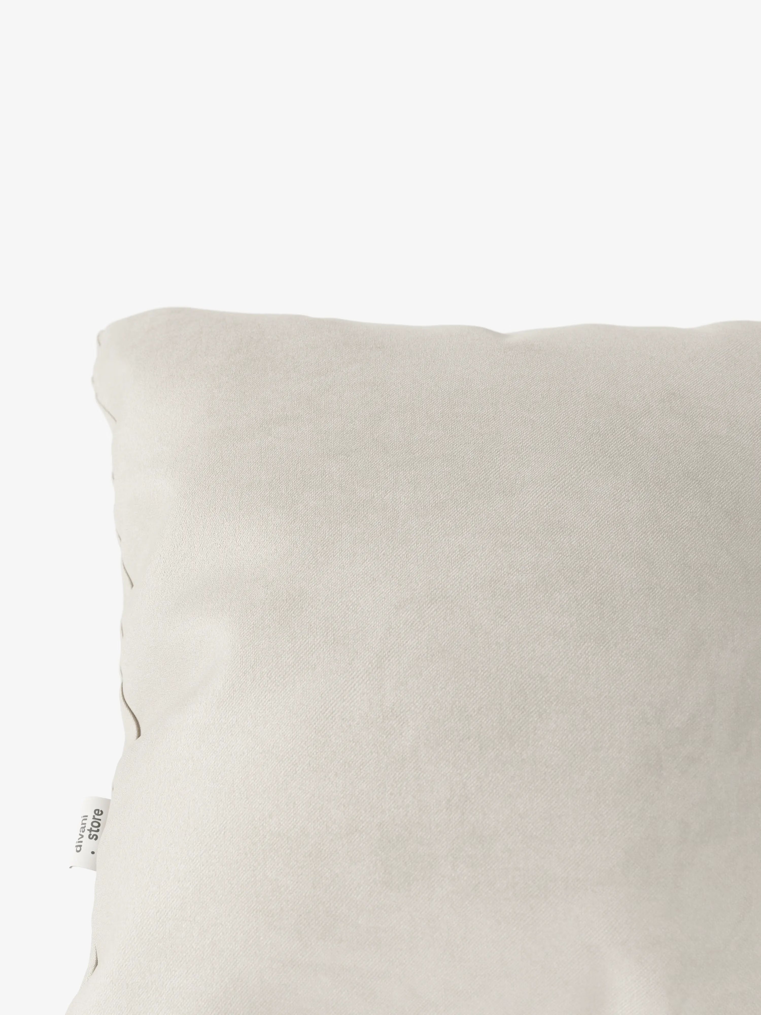 Gioiello Cuscino imbottito decorativo quadrato 45x45 cm in velluto elegante soft touch smacchiabile