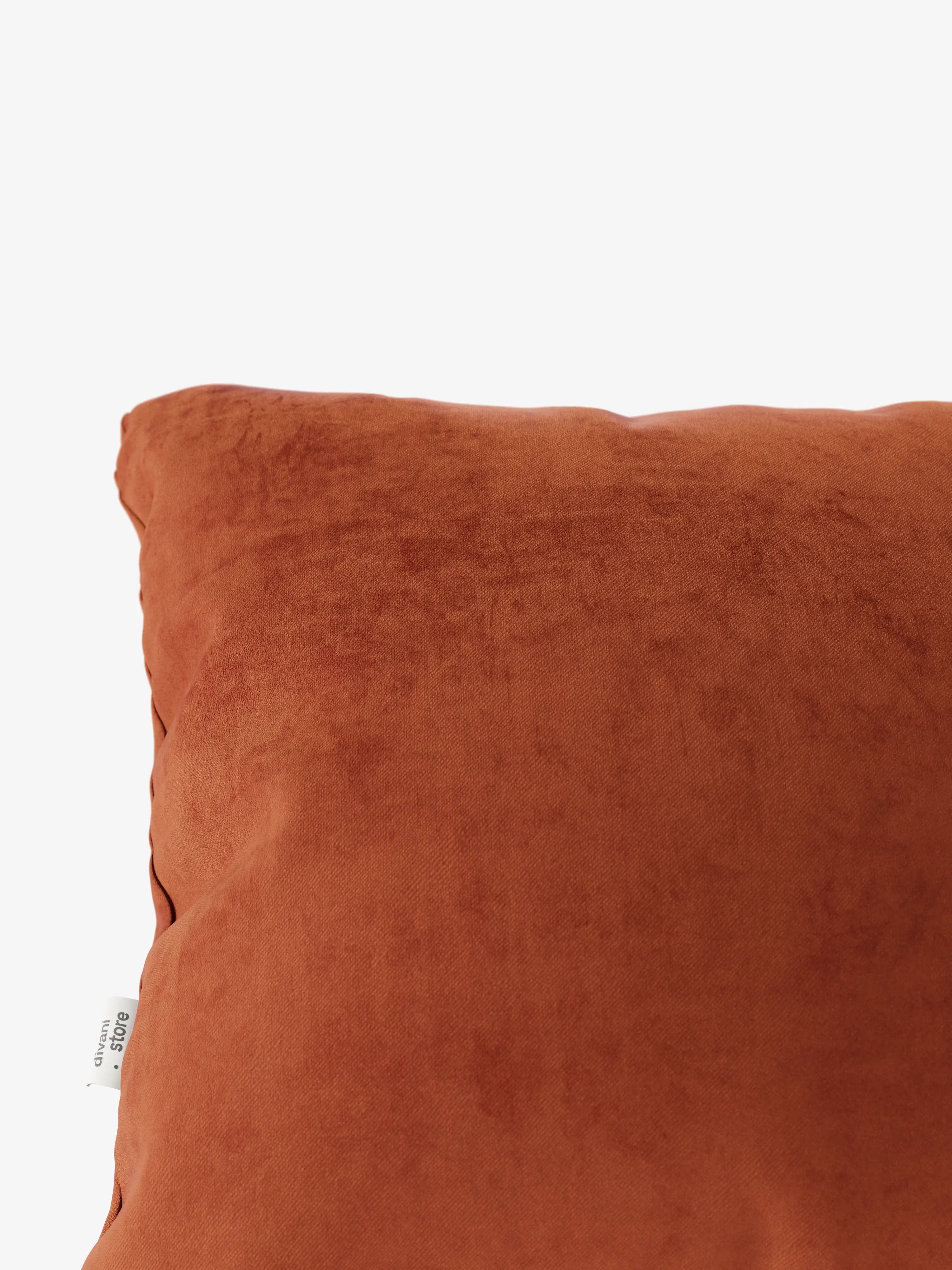 Gioiello Cuscino imbottito decorativo quadrato 45x45 cm in velluto elegante soft touch smacchiabile