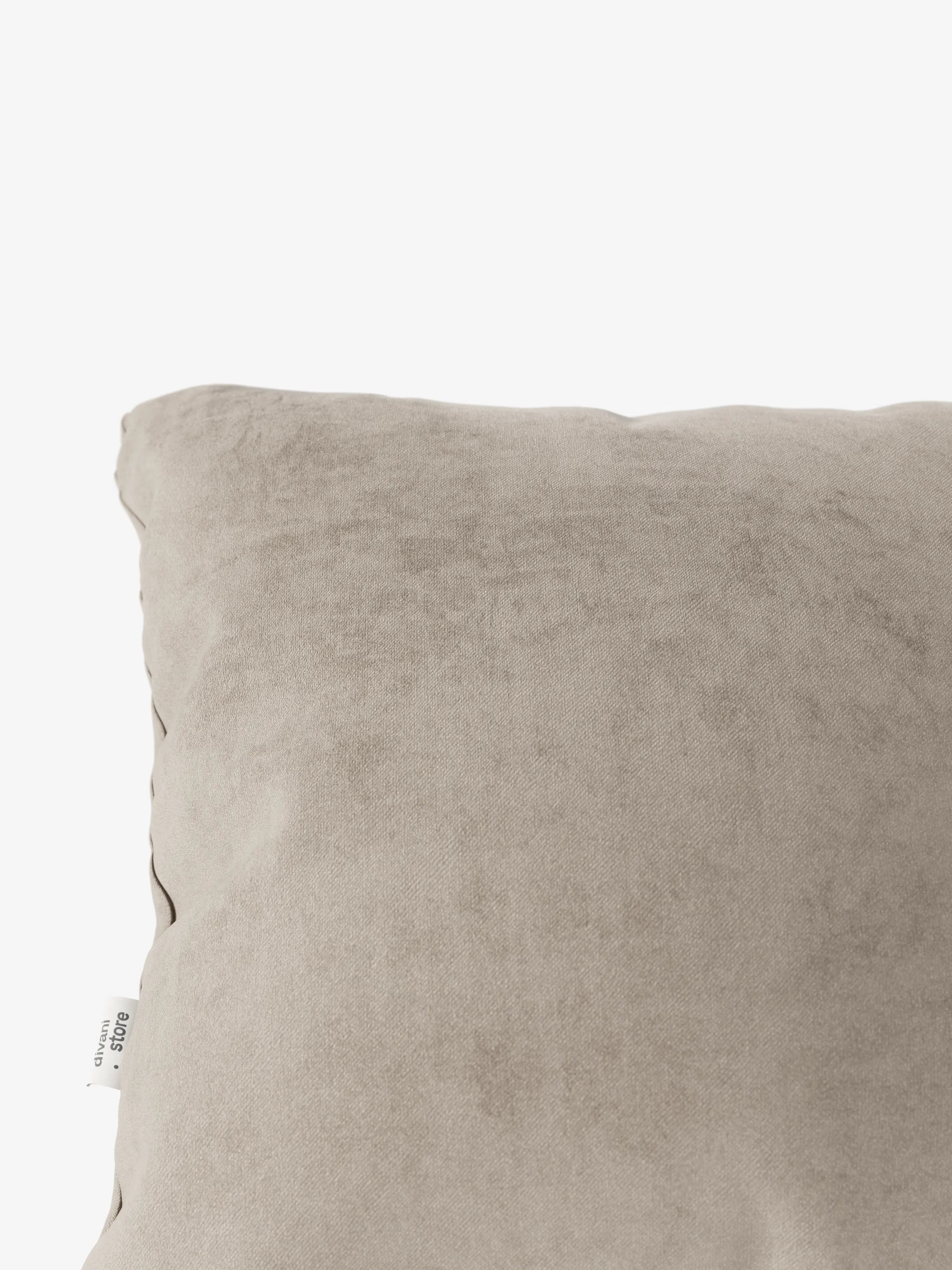 Gioiello Cuscino imbottito decorativo quadrato 45x45 cm in velluto elegante soft touch smacchiabile