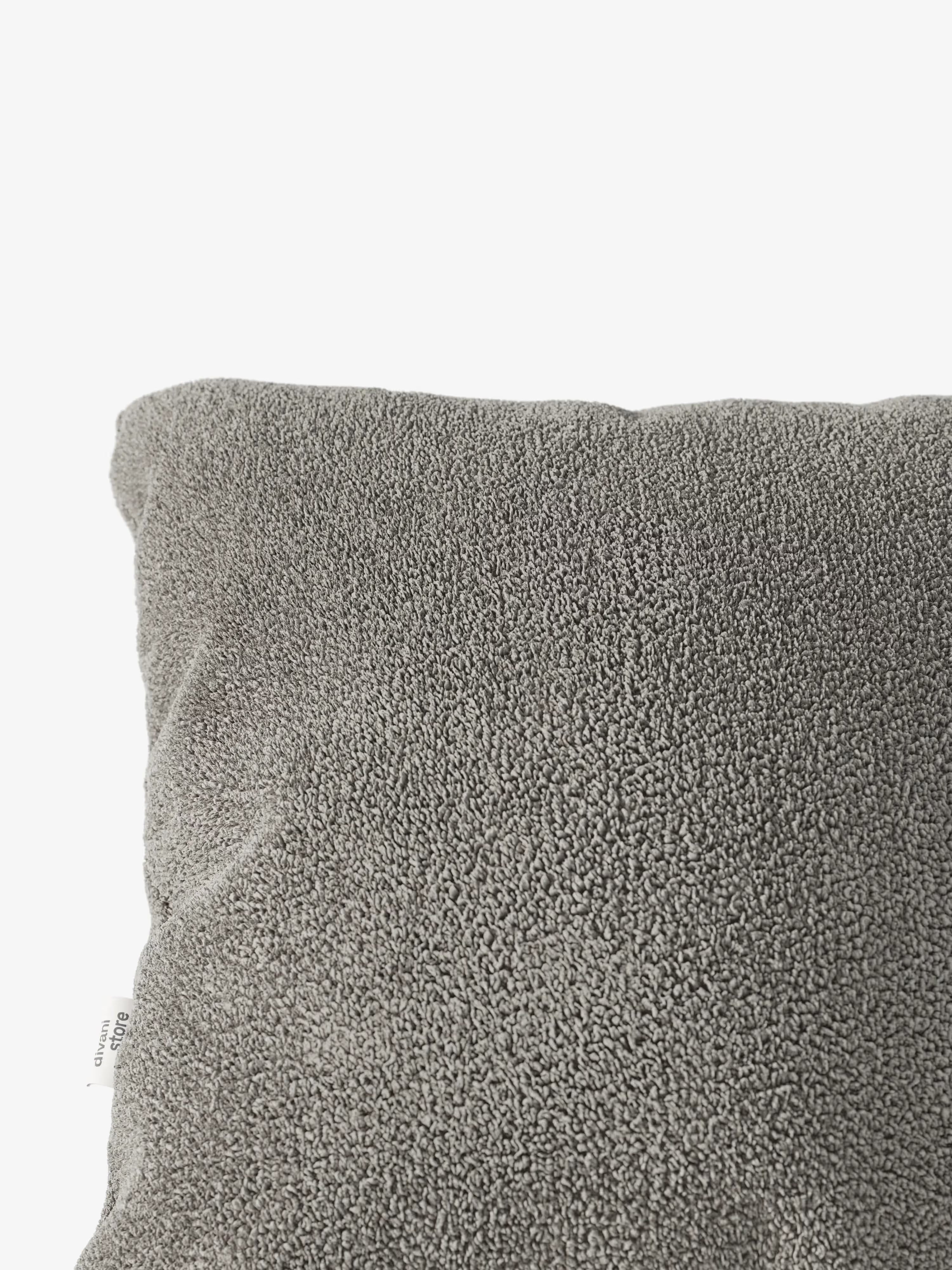 Favola Coussin décoratif carré 45x45 en tissu bouclé détachable – décoratif et design