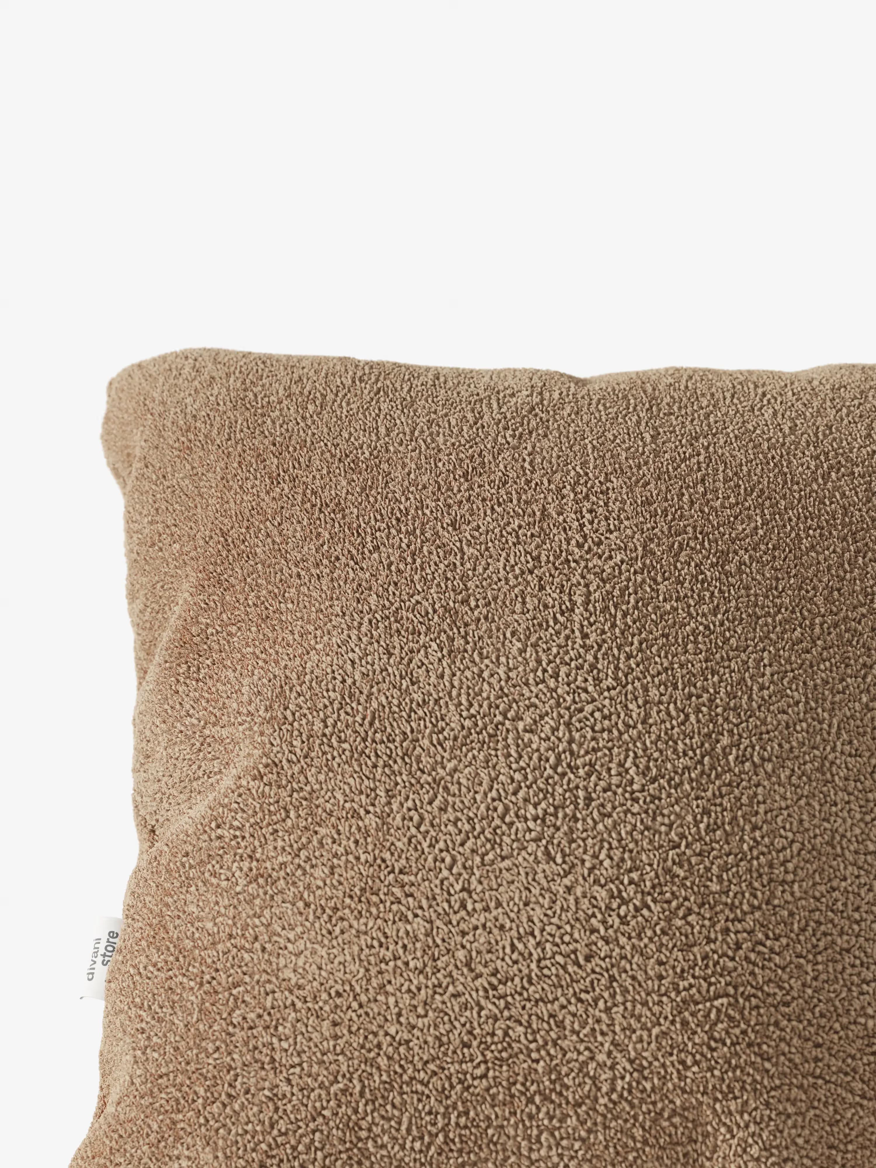 Favola Coussin décoratif carré 45x45 en tissu bouclé détachable – décoratif et design