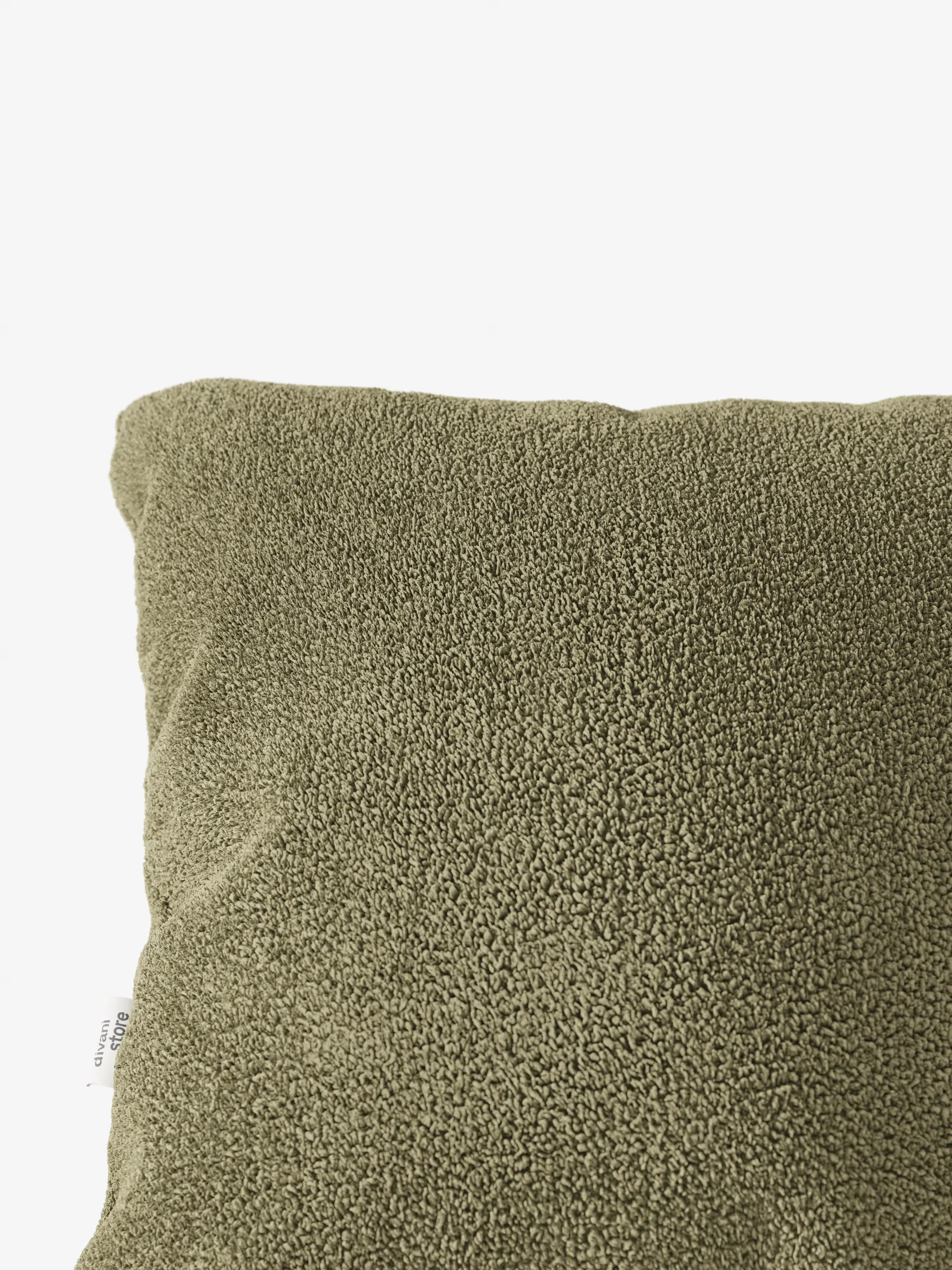 Favola Coussin décoratif carré 45x45 en tissu bouclé détachable – décoratif et design