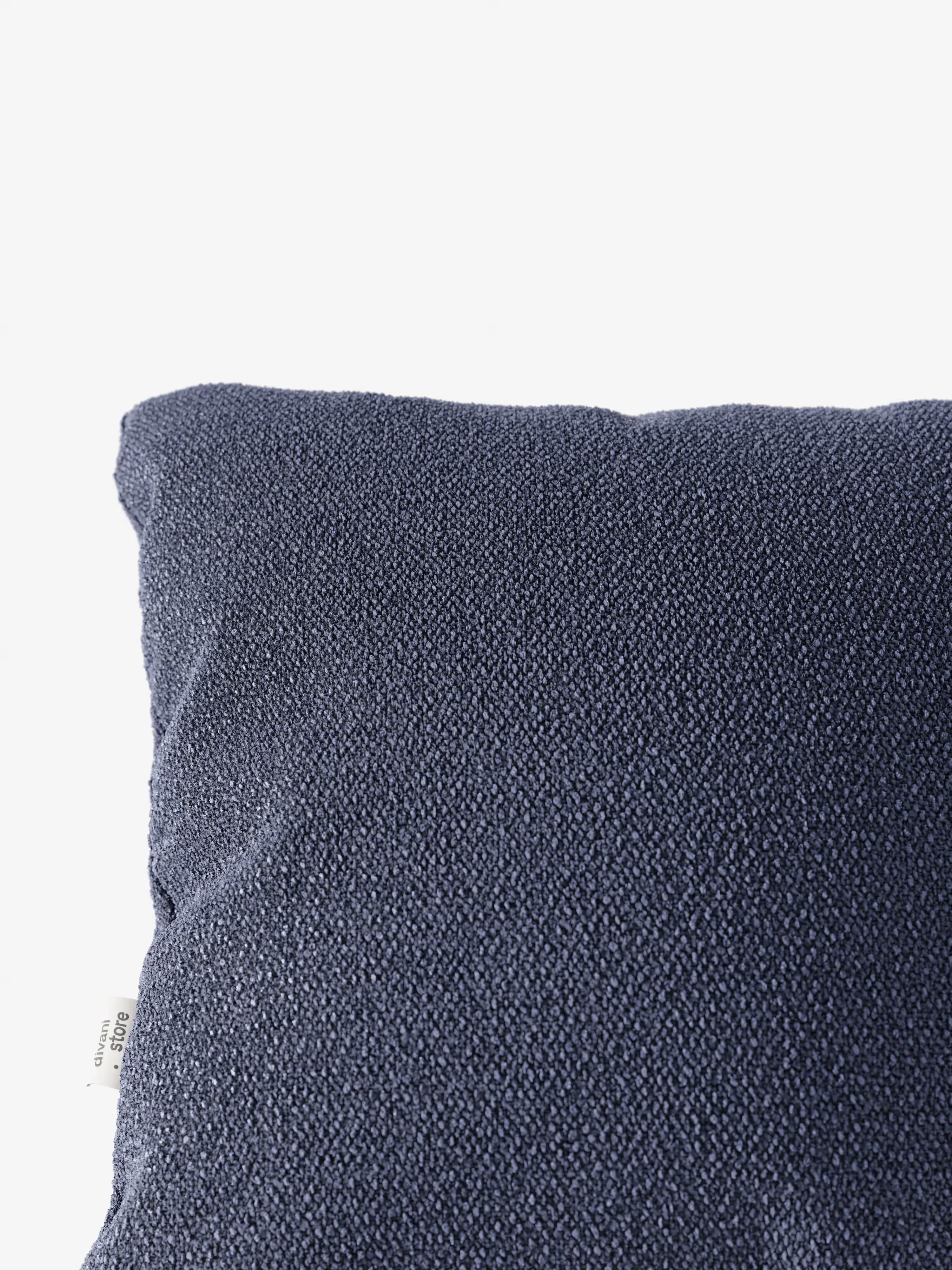 Lambada decorative square padded cushion 45x45 cm in stain-resistant cotton-effect fabric