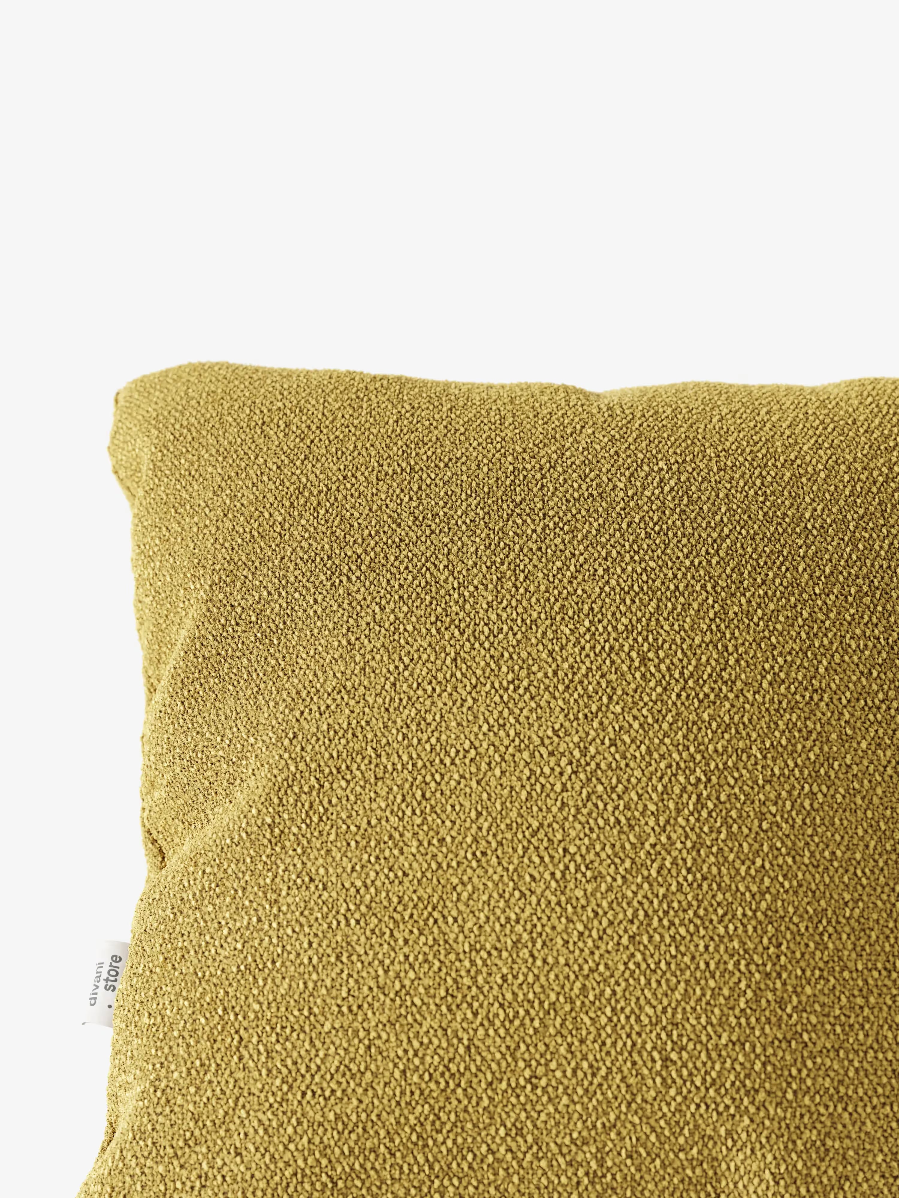 Lambada decorative square padded cushion 45x45 cm in stain-resistant cotton-effect fabric