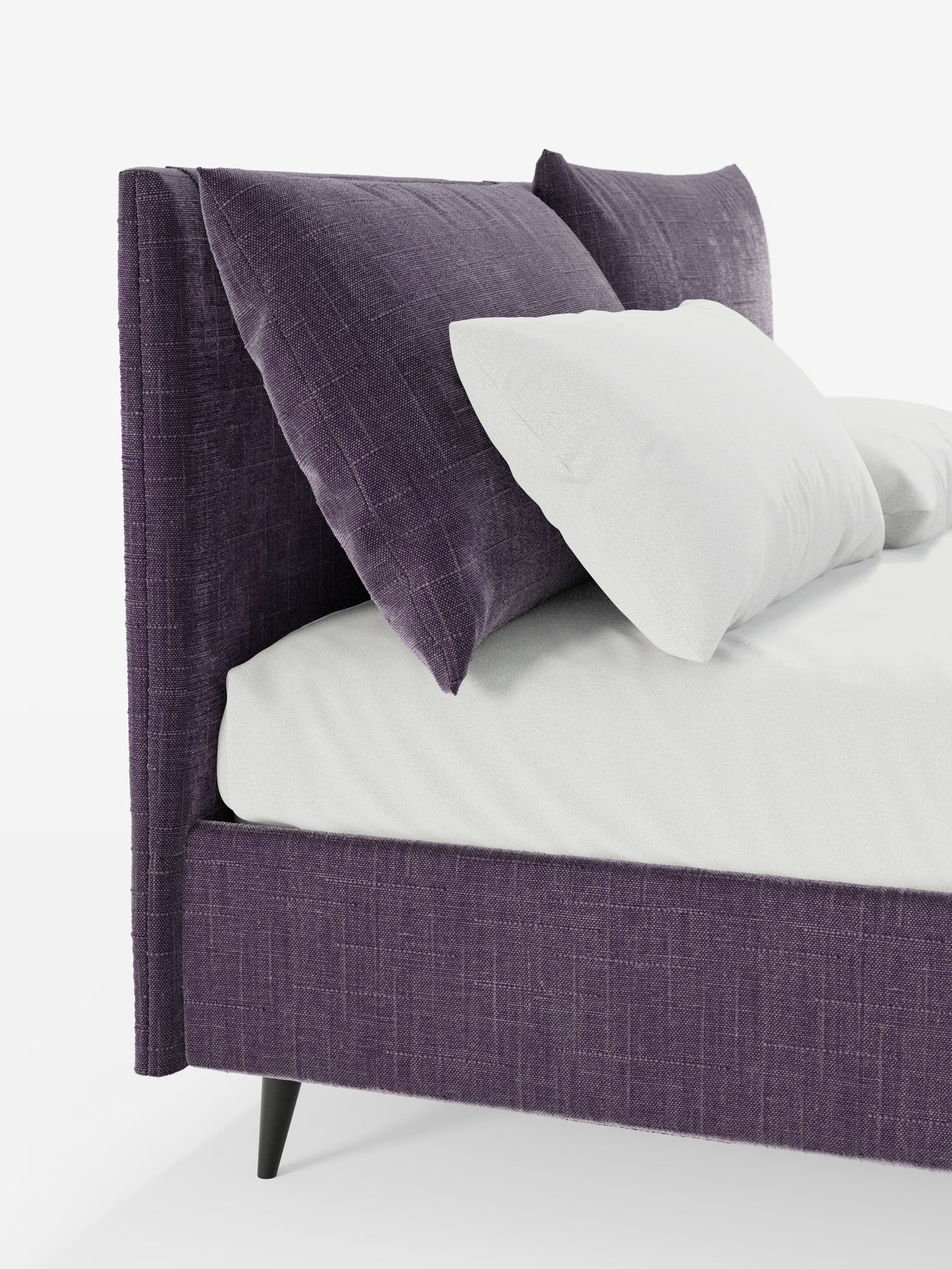 Elsa Letto Contenitore Imbottito sfoderabile in tessuto Kimono jacquard smacchiabile