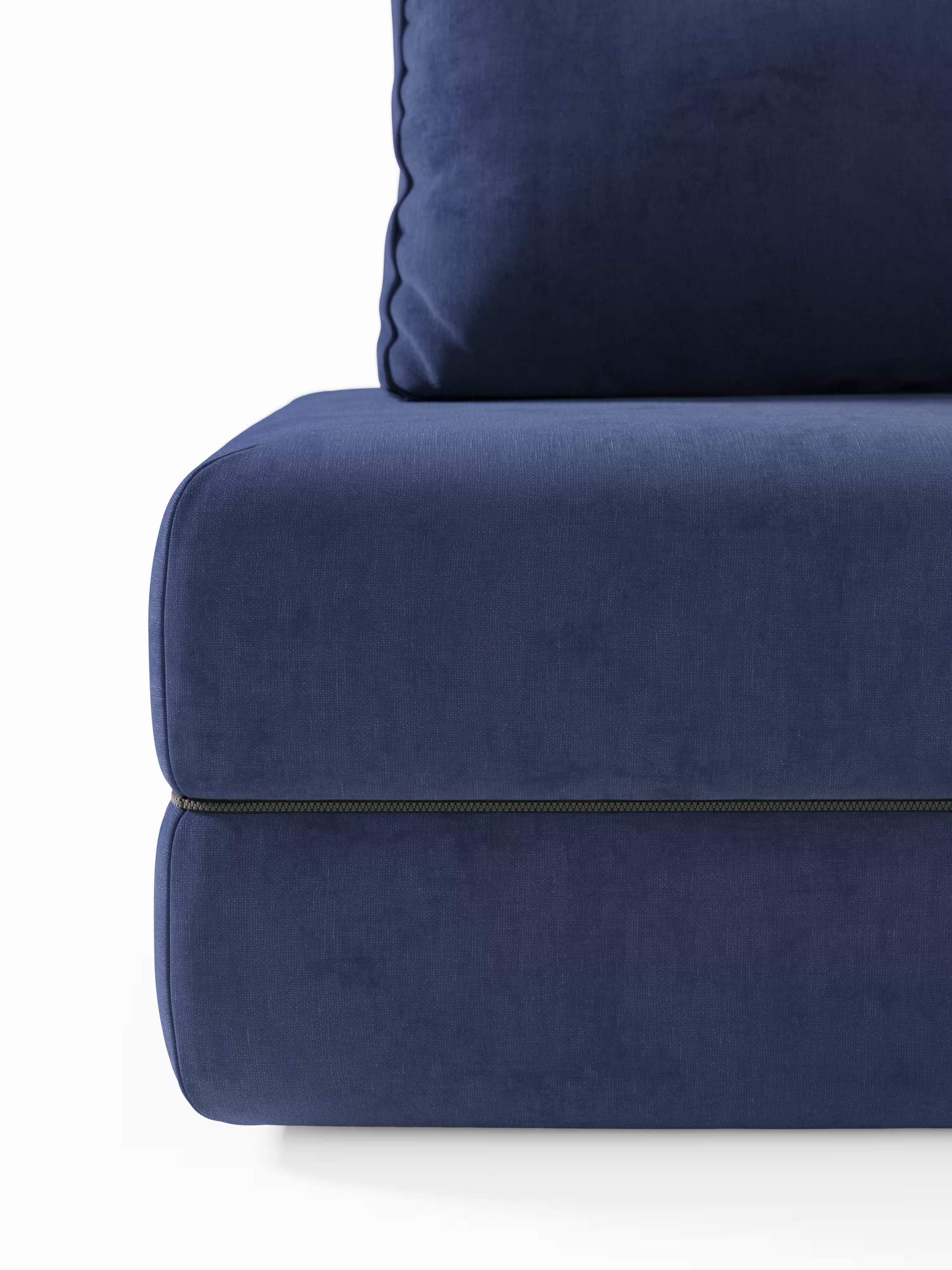 Rift Divano letto matrimoniale 3 posti moderno in tessuto smacchiabile – materasso 22 cm memory e schienali mobili