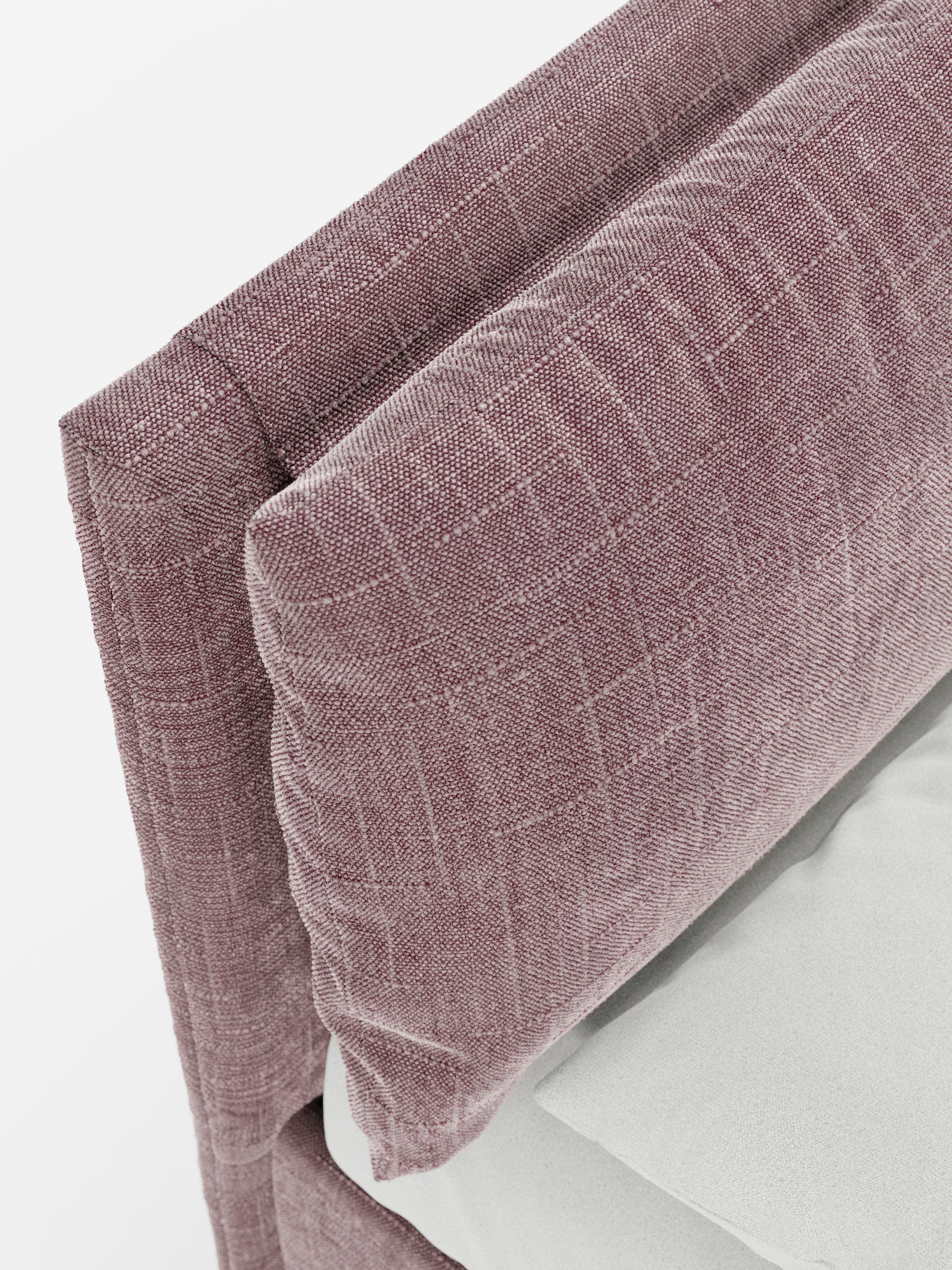 Elsa Letto Contenitore Imbottito sfoderabile in tessuto Kimono jacquard smacchiabile