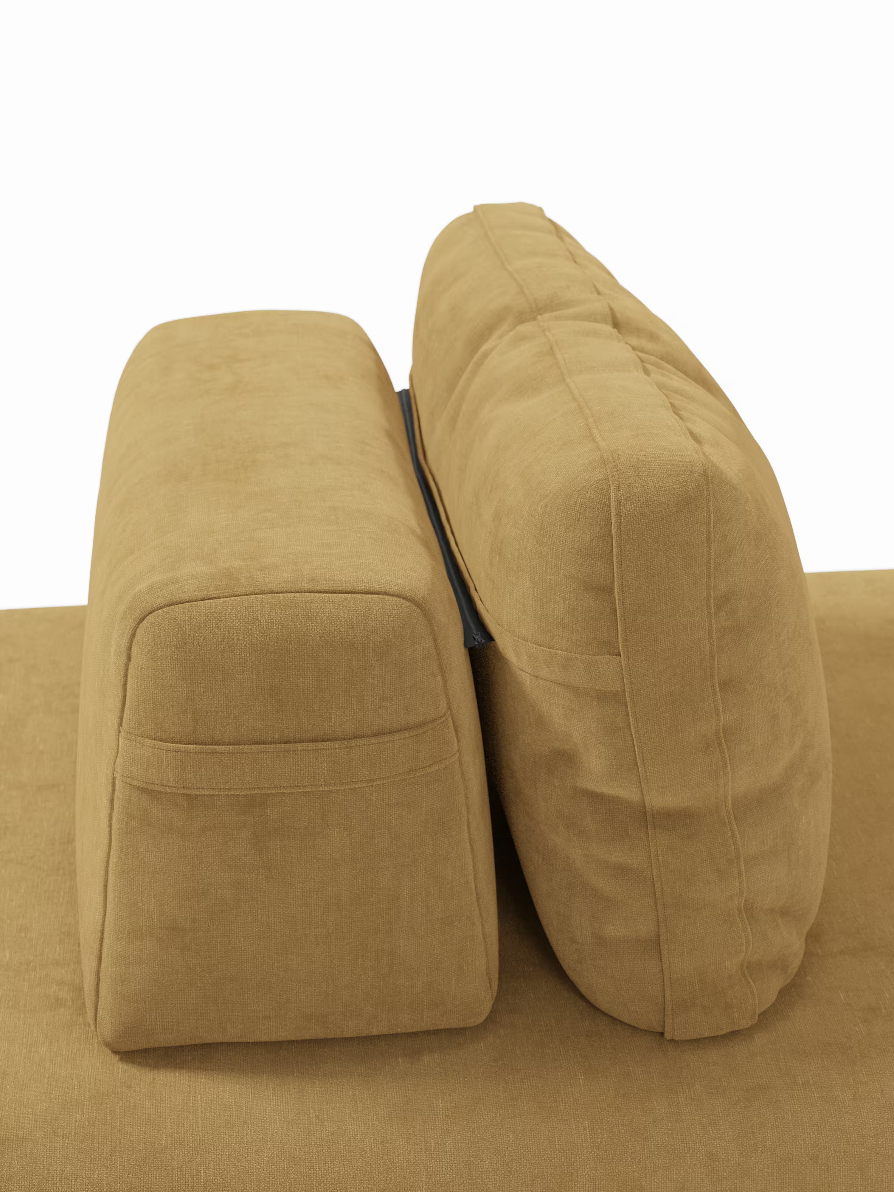 Rift Divano letto matrimoniale 3 posti moderno in tessuto smacchiabile – materasso 22 cm memory e schienali mobili