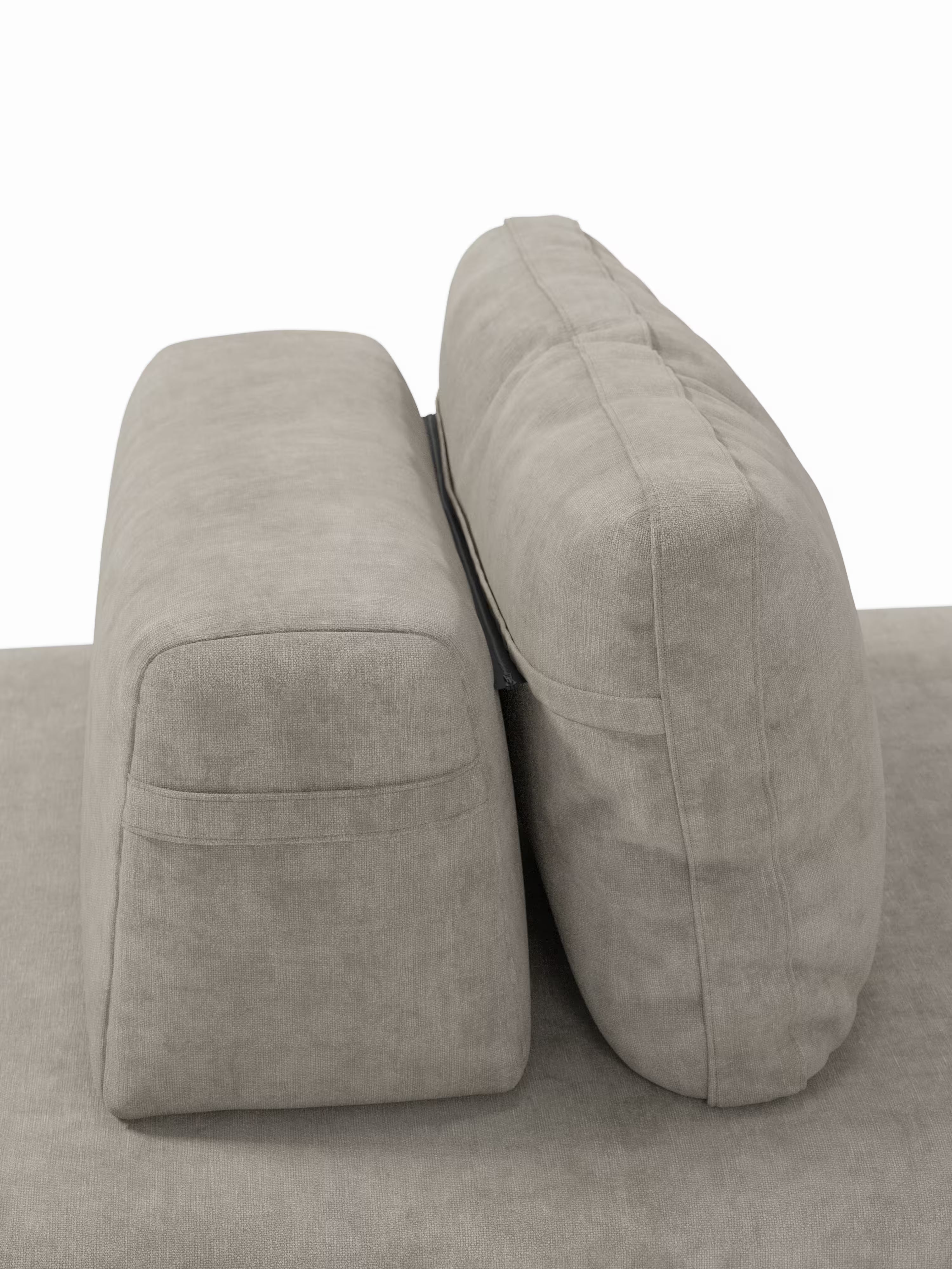 Rift Divano letto matrimoniale 3 posti moderno in tessuto smacchiabile – materasso 22 cm memory e schienali mobili