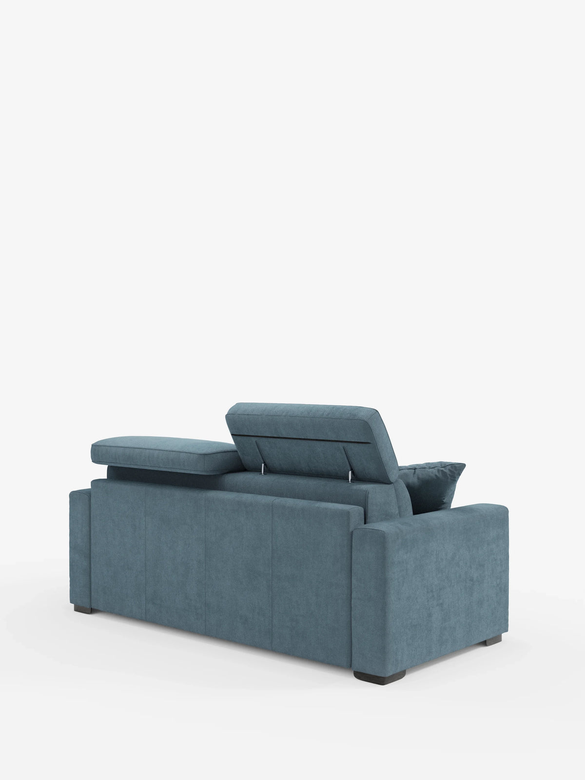 Maximus Divano letto 3 posti e materasso ALTO 20 cm - Poggiatesta reclinabili in tessuto smacchiabile Oeko-Tex