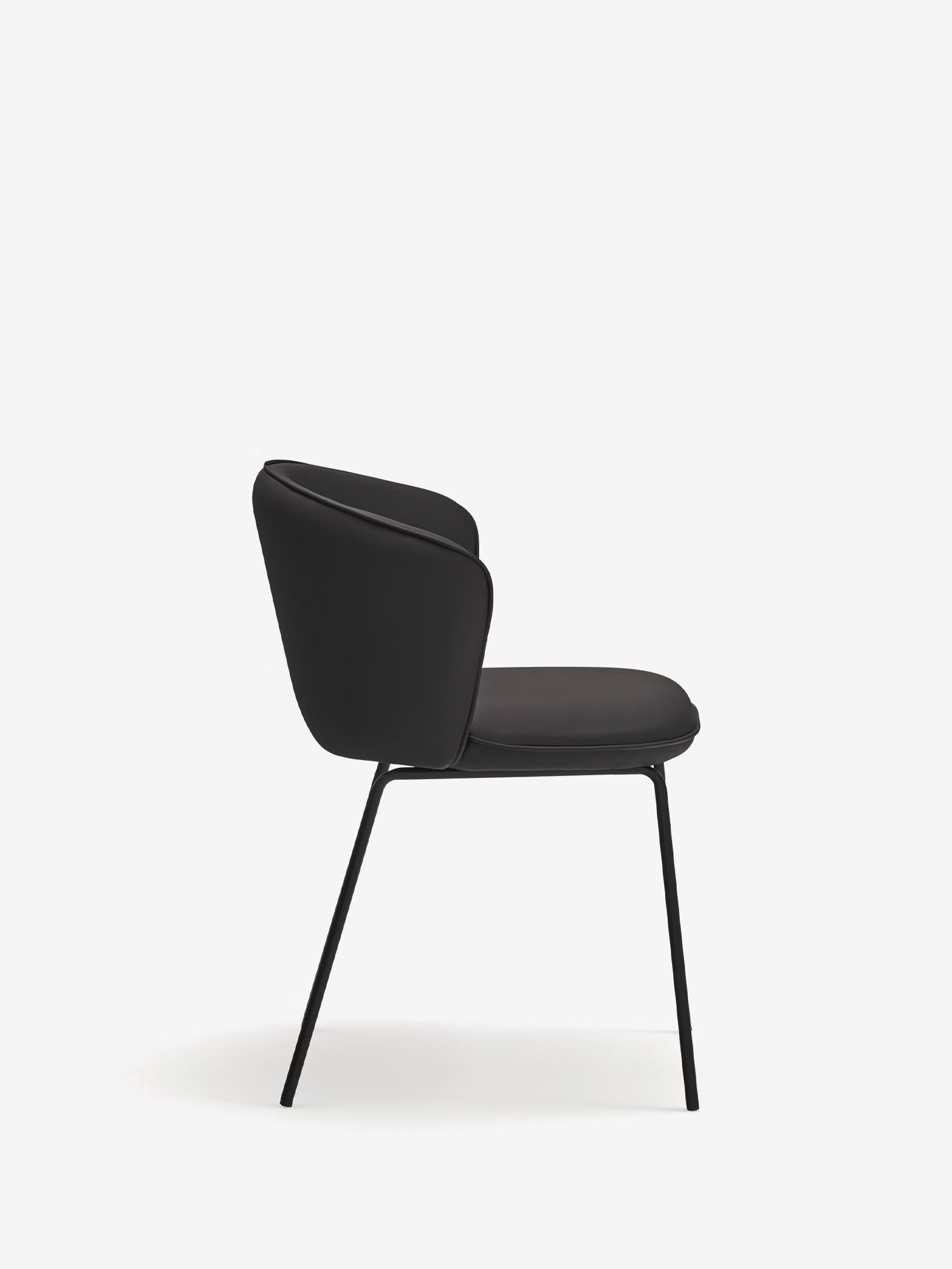 Add Silla de piel vegana - polipiel resistente y diseño ergonómico con base de metal