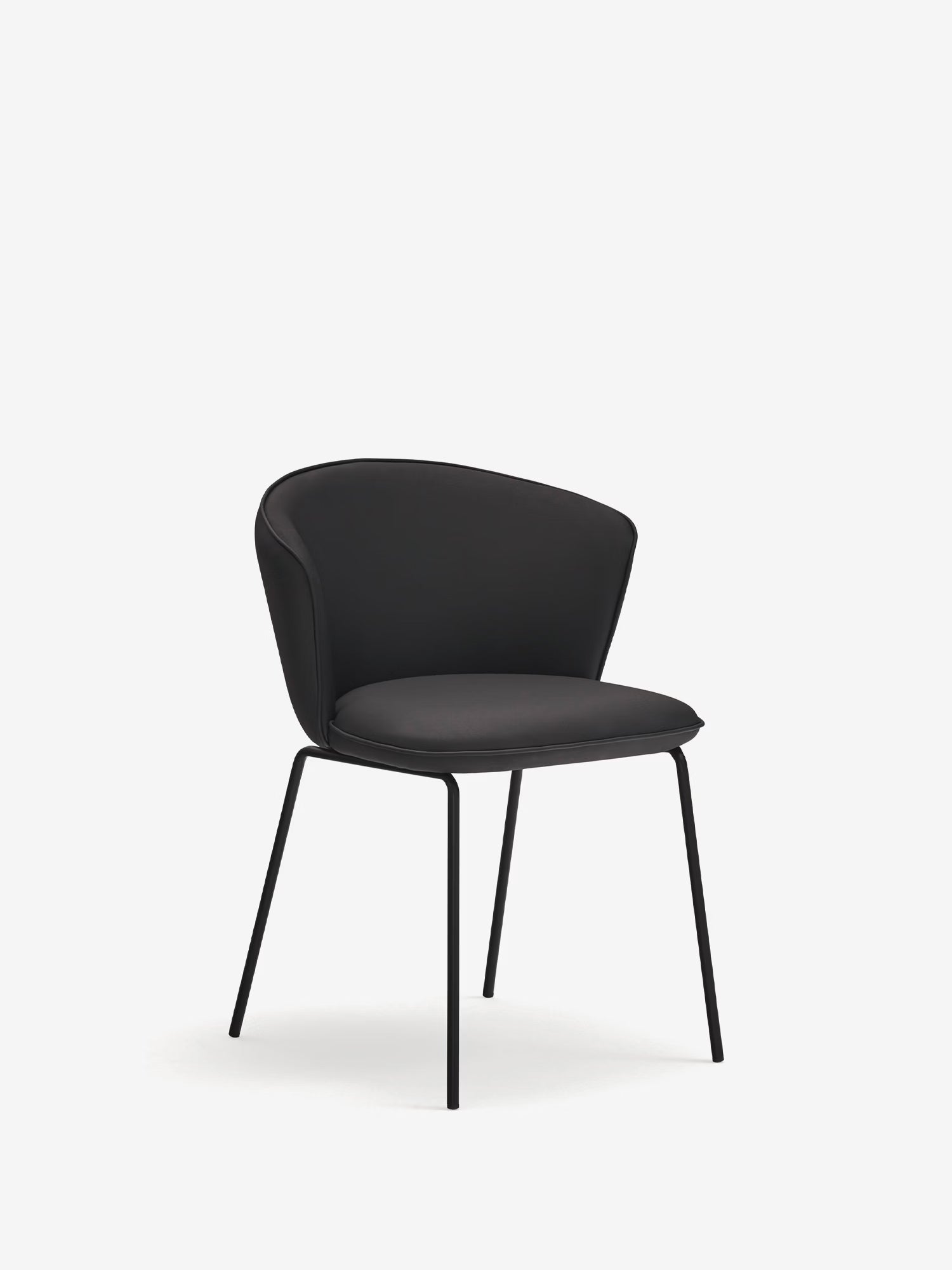 Add Silla de piel vegana - polipiel resistente y diseño ergonómico con base de metal