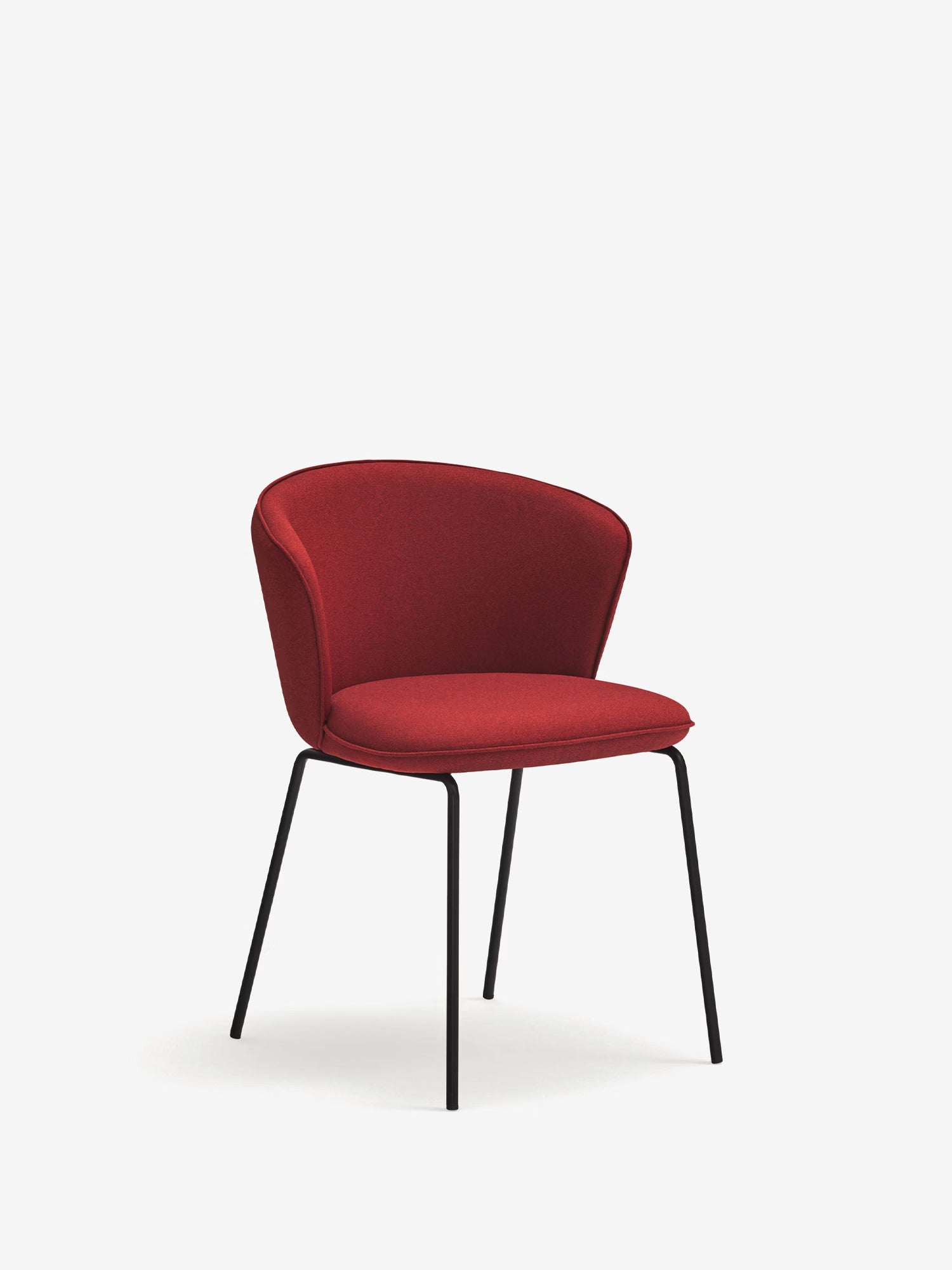 Add Silla tapizada en tejido reciclado y sostenible con diseño ergonómico