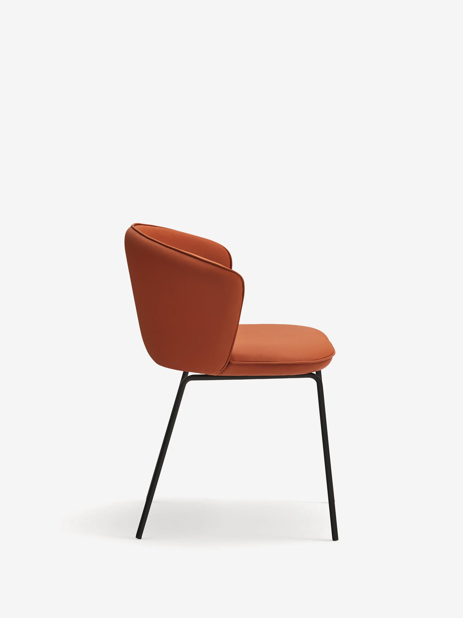 Add Silla de piel vegana - polipiel resistente y diseño ergonómico con base de metal