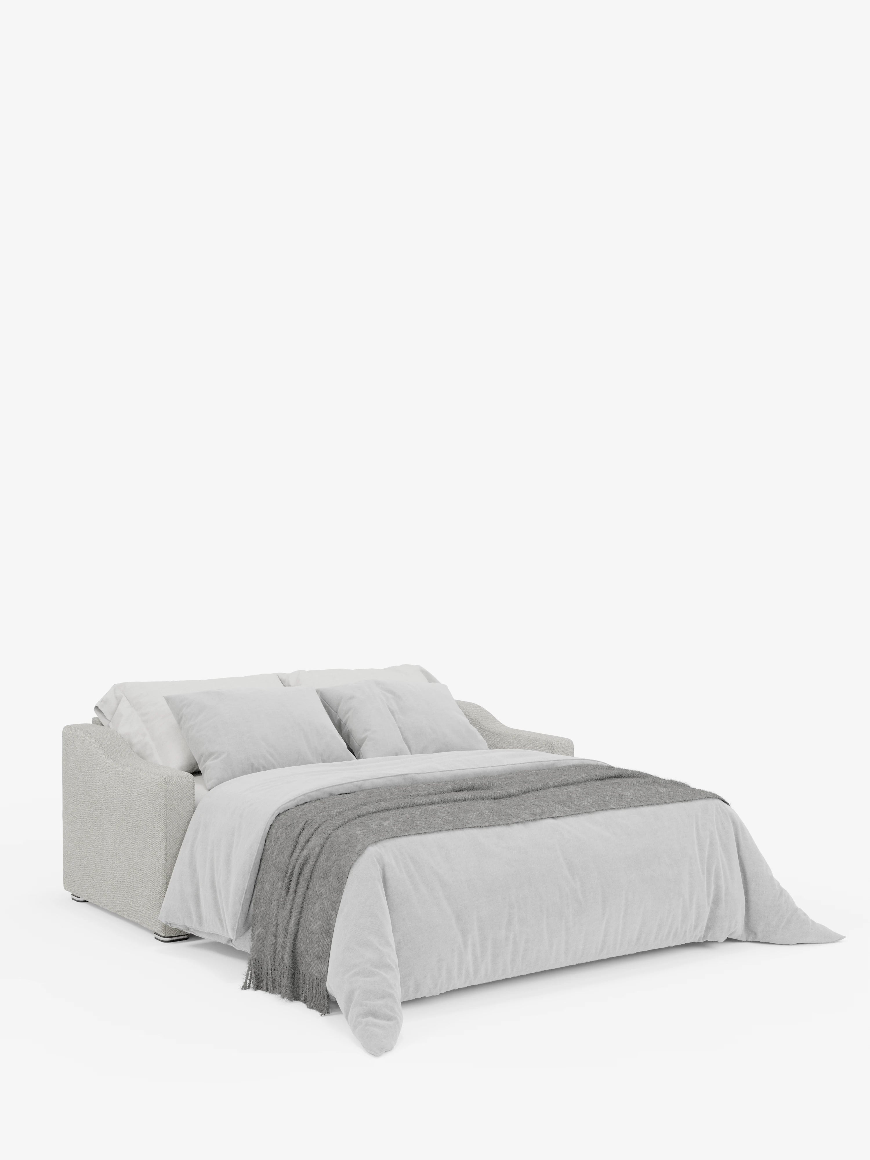 Amber sofá cama moderno en tejido antimanchas verde - desenfundable y con reposacabezas reclinables
