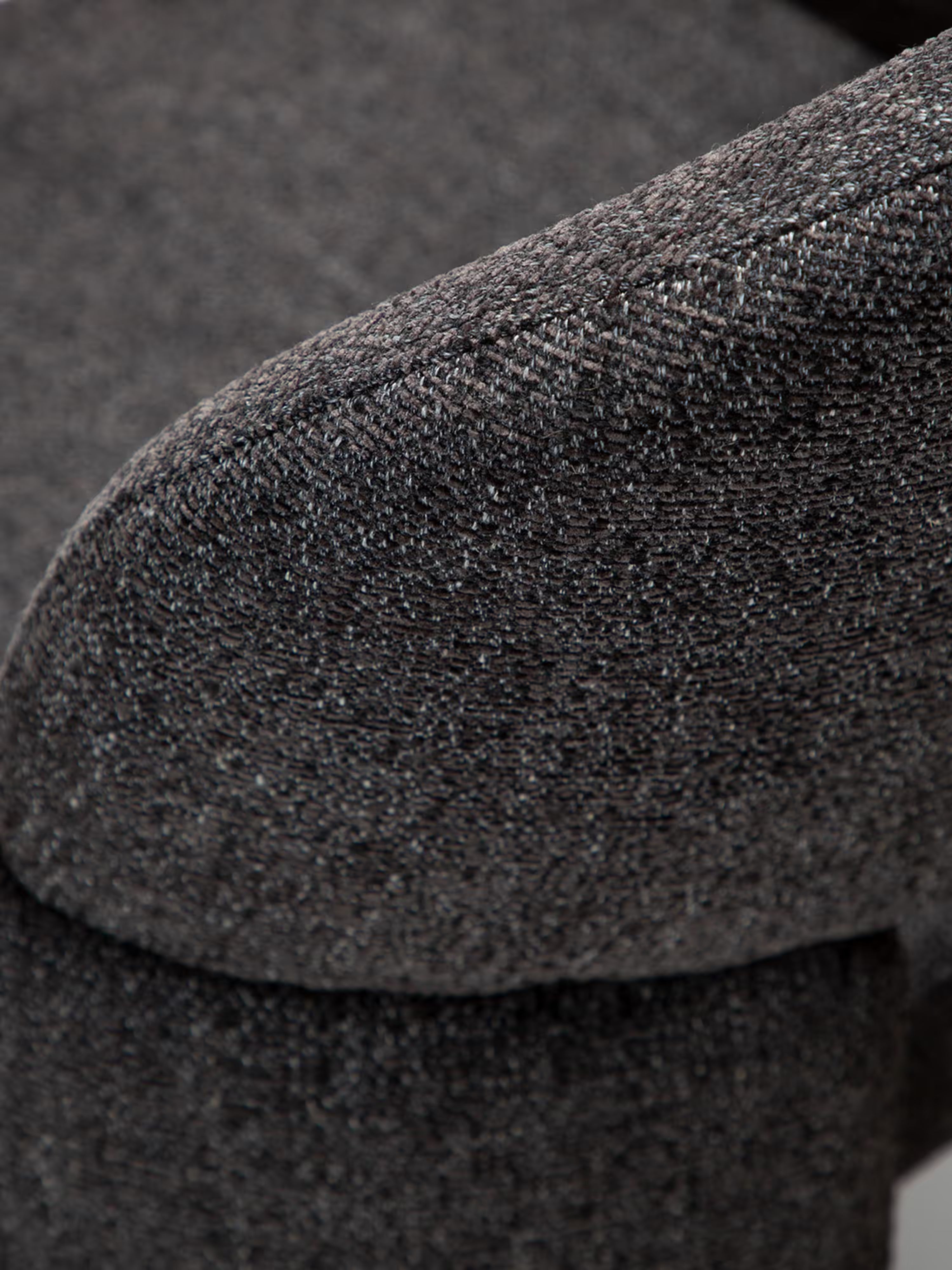 Aole silla en bouclé de diseño escultórico - sillón para comedor en varios colores