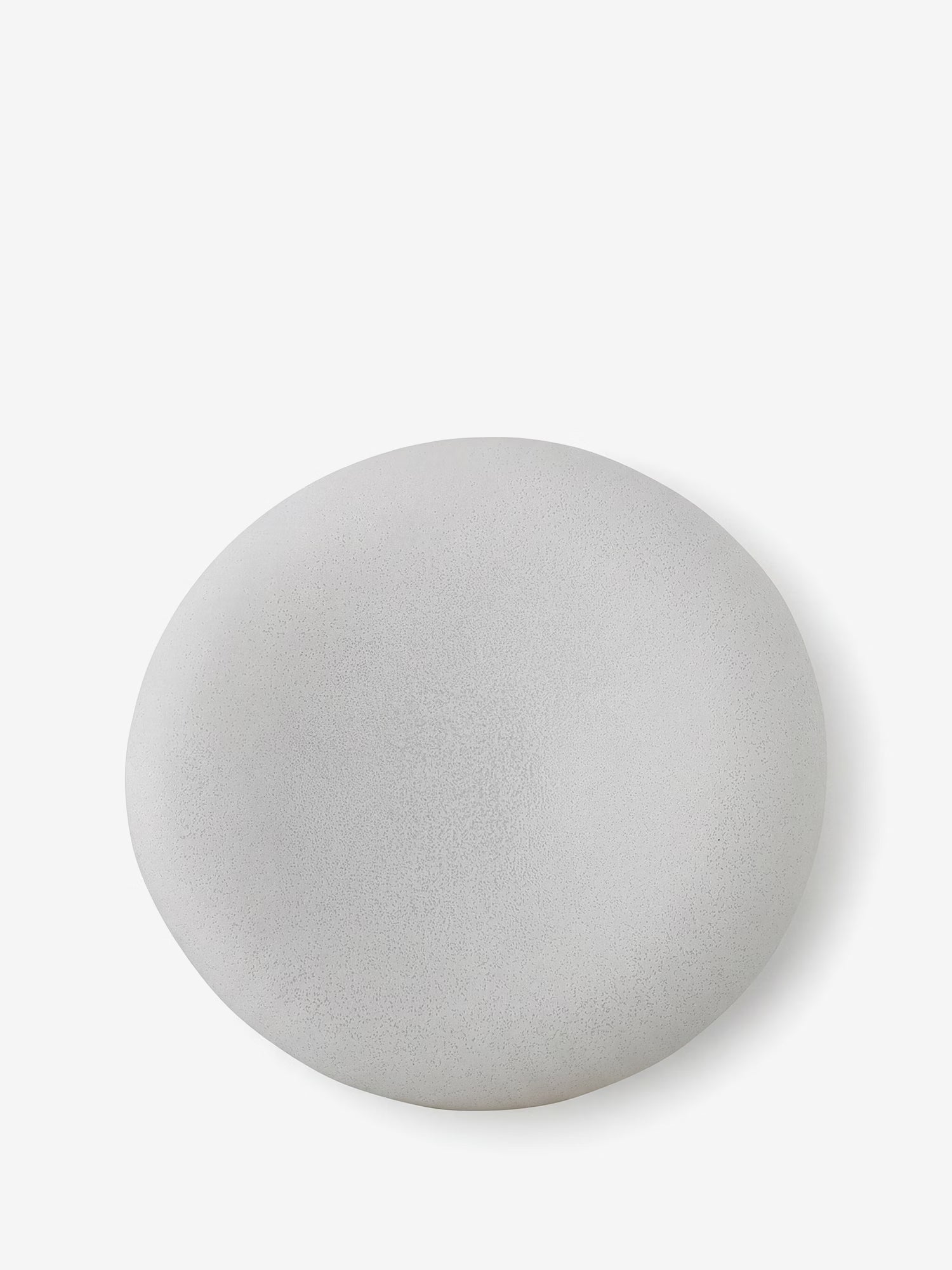 Audra cuenco decorativo de gres blanco con diseño orgánico Ø30 cm