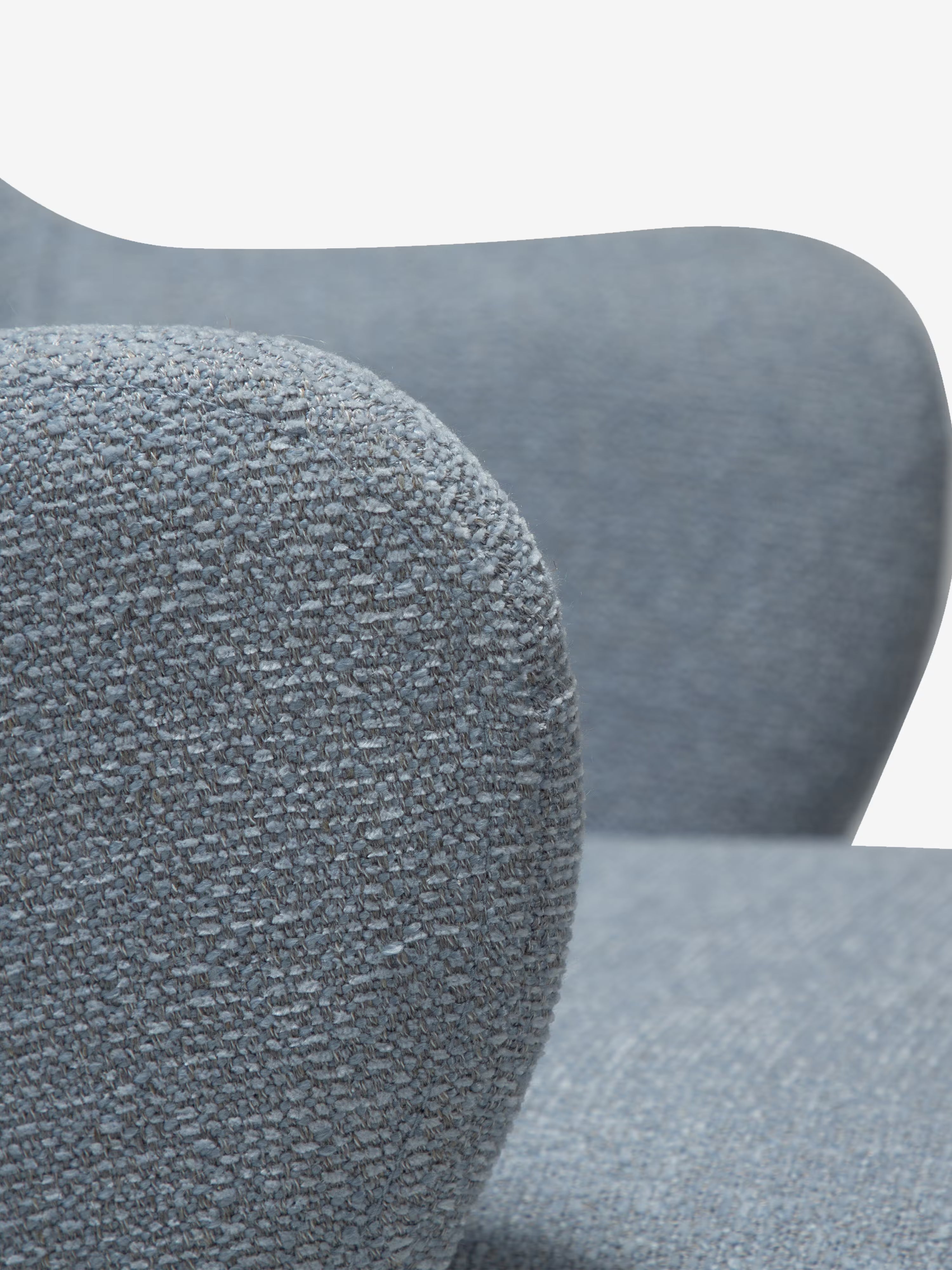 Bae Chaise en bouclé à ressorts ensachés – Élégance douce, confort supérieur