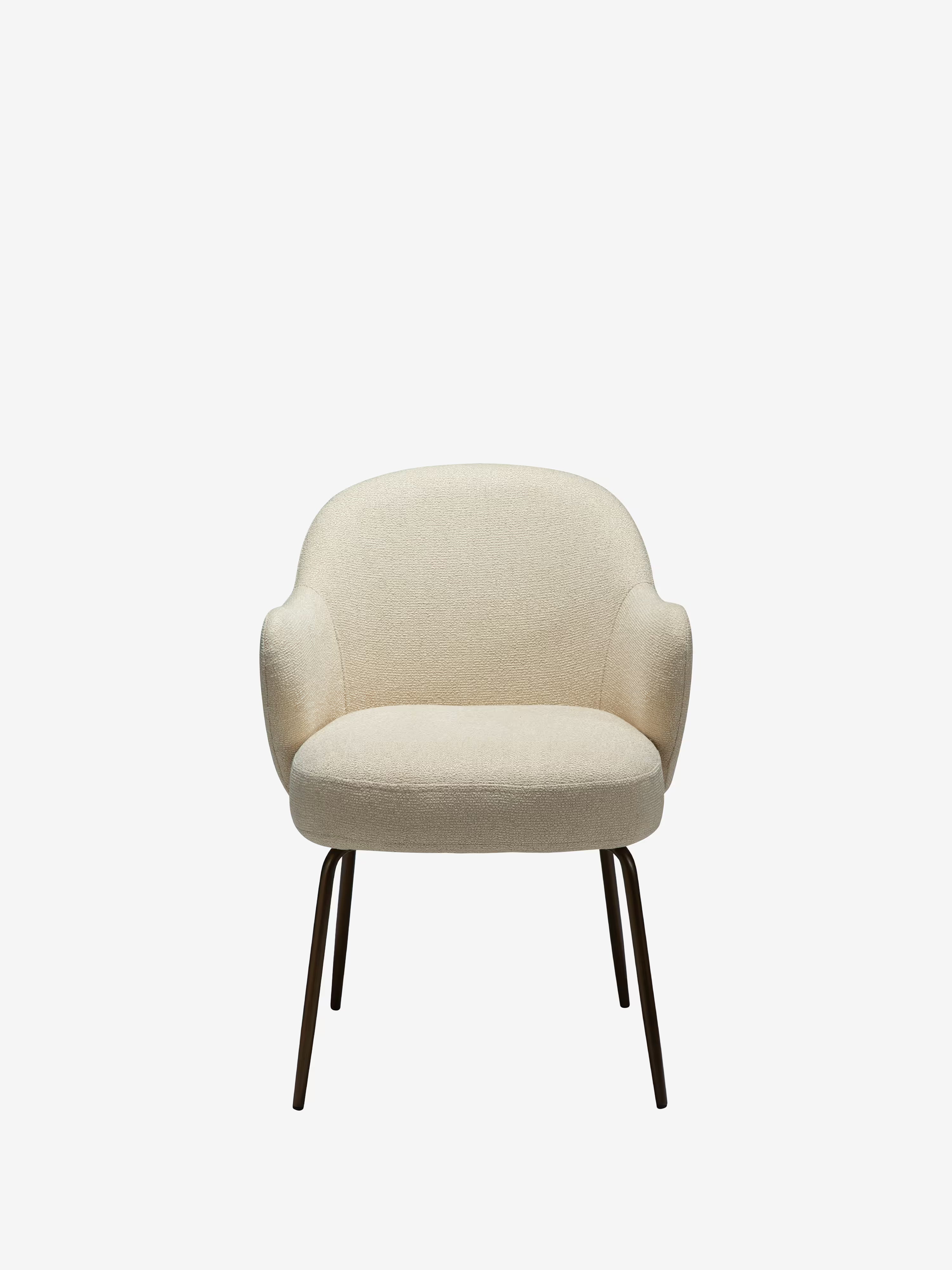 Bae Chaise en bouclé à ressorts ensachés – Élégance douce, confort supérieur
