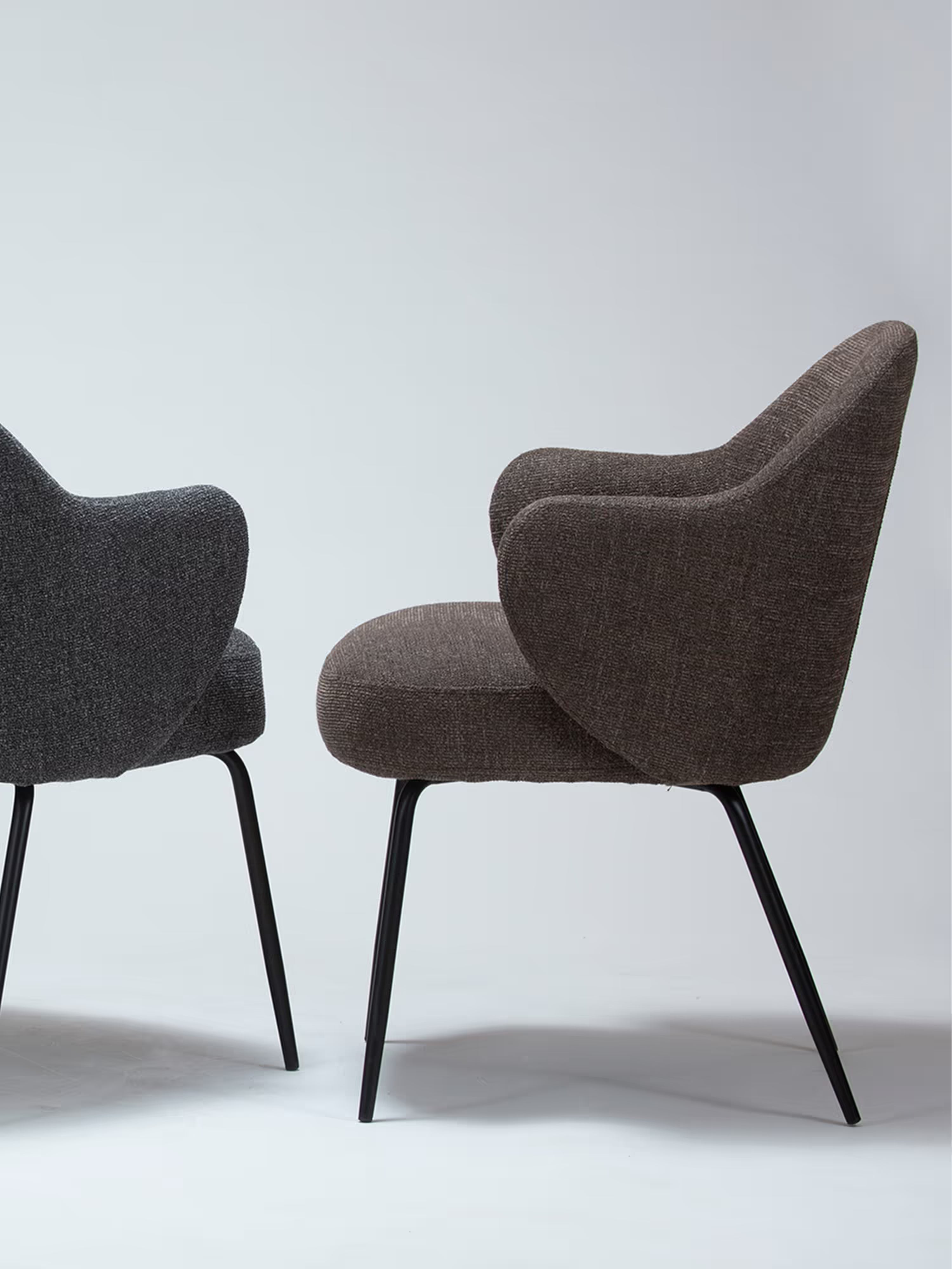 Bae Chaise en bouclé à ressorts ensachés – Élégance douce, confort supérieur