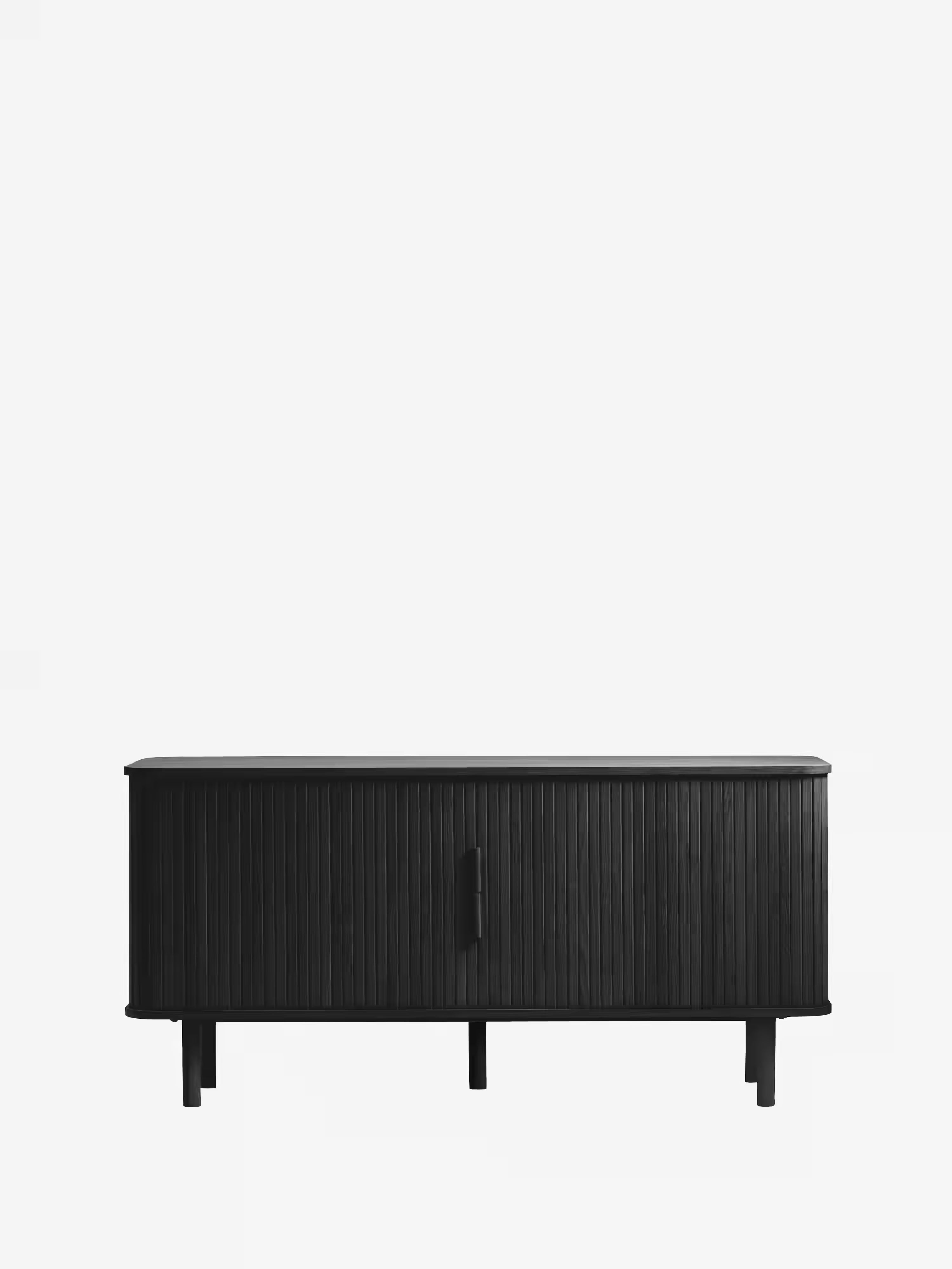 Cavo aparador de roble negro - aparador de estilo escandinavo 160 x 70 cm
