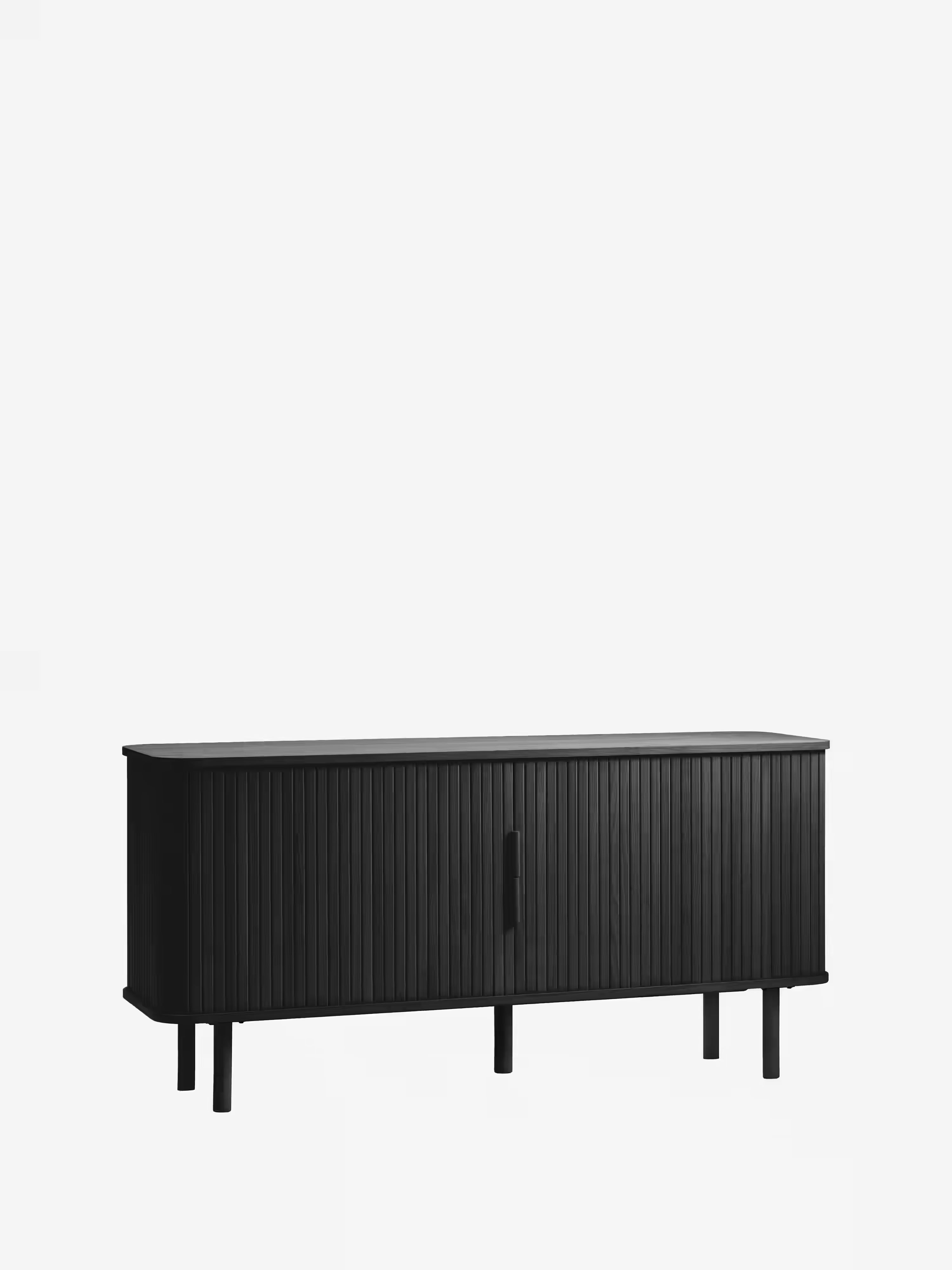 Cavo aparador de roble negro - aparador de estilo escandinavo 160 x 70 cm