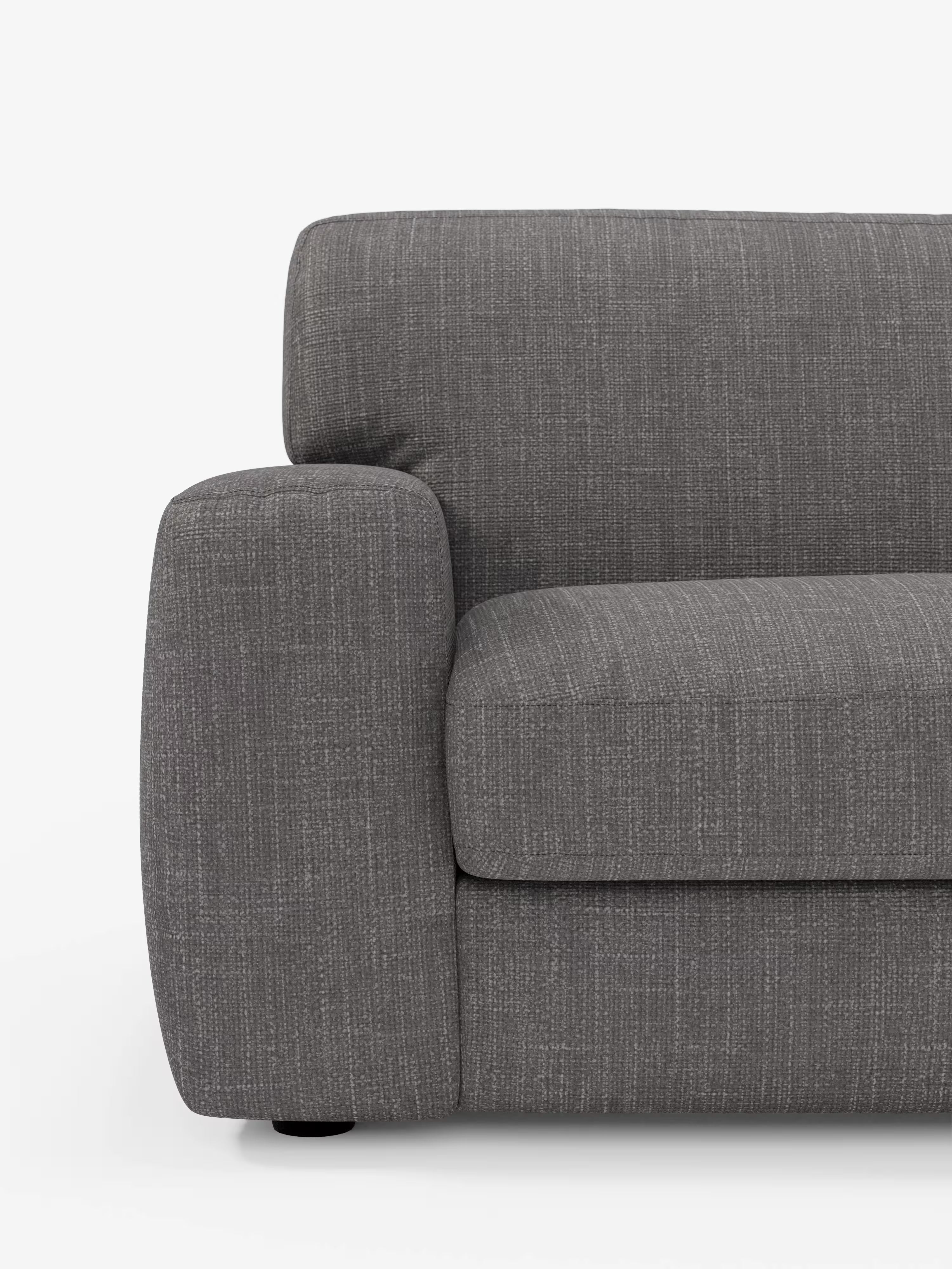 Cloud Divano letto moderno con materasso alto 17 cm - 2 posti e 3 posti in tessuto impermeabile