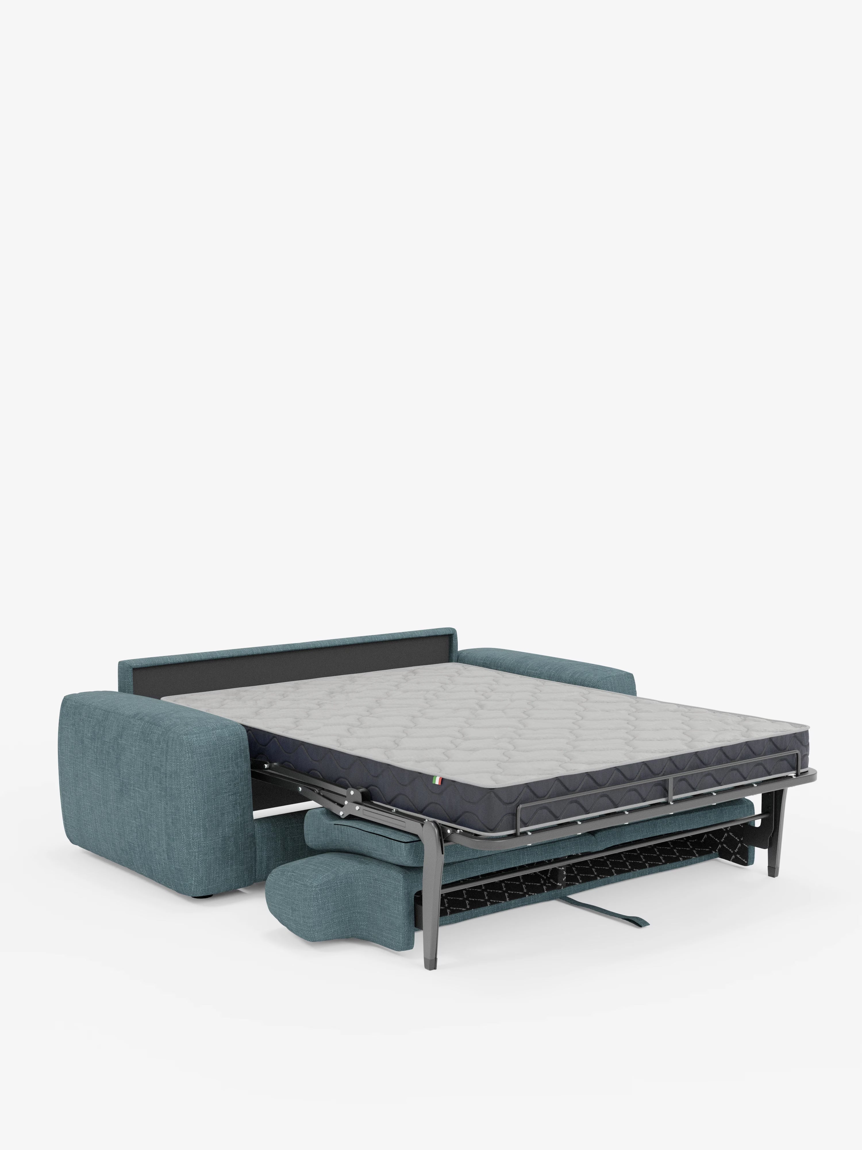 Cloud Divano letto moderno con materasso alto 17 cm - 2 posti e 3 posti in tessuto impermeabile
