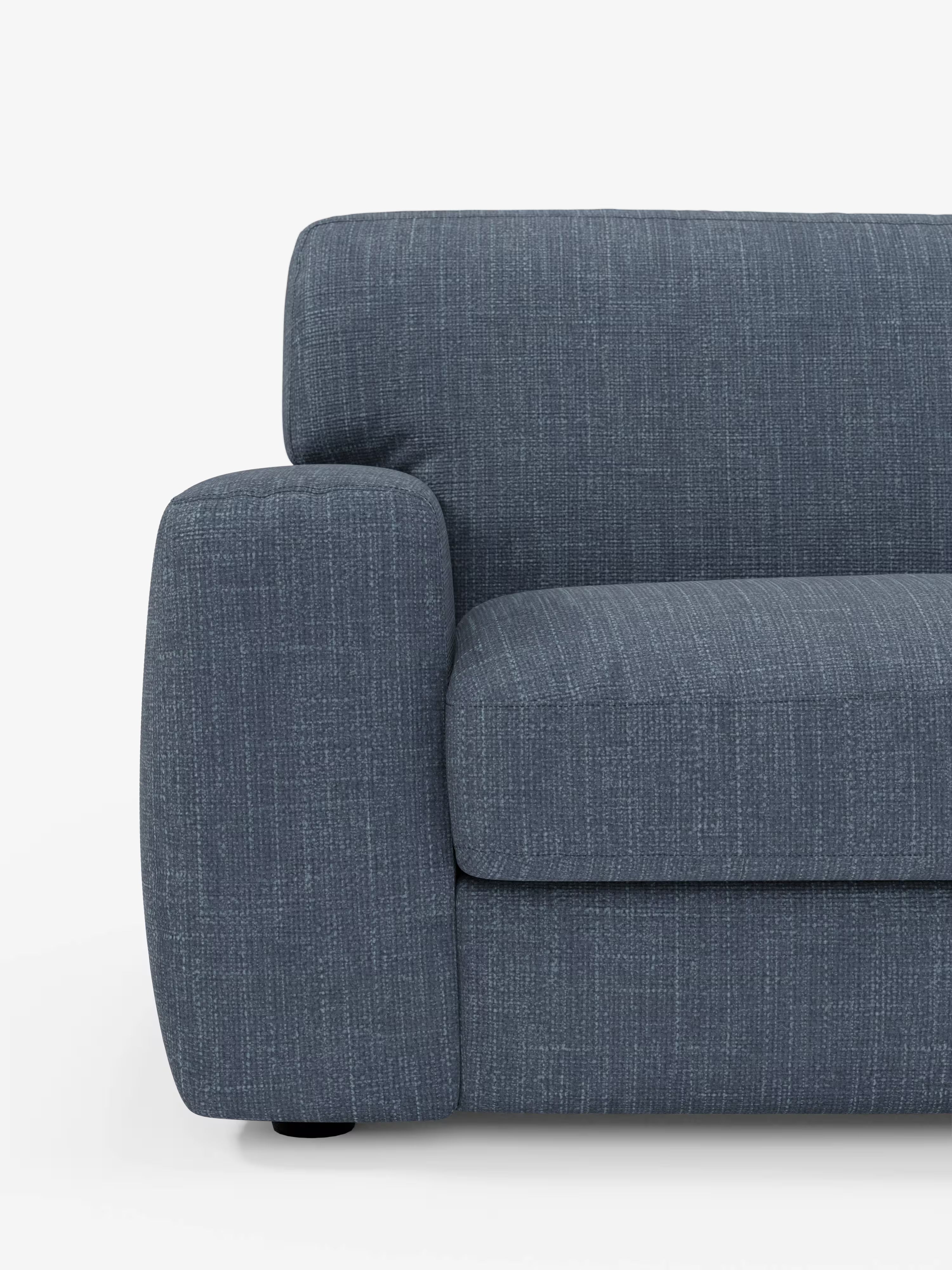 Cloud Divano letto moderno con materasso alto 17 cm - 2 posti e 3 posti in tessuto impermeabile