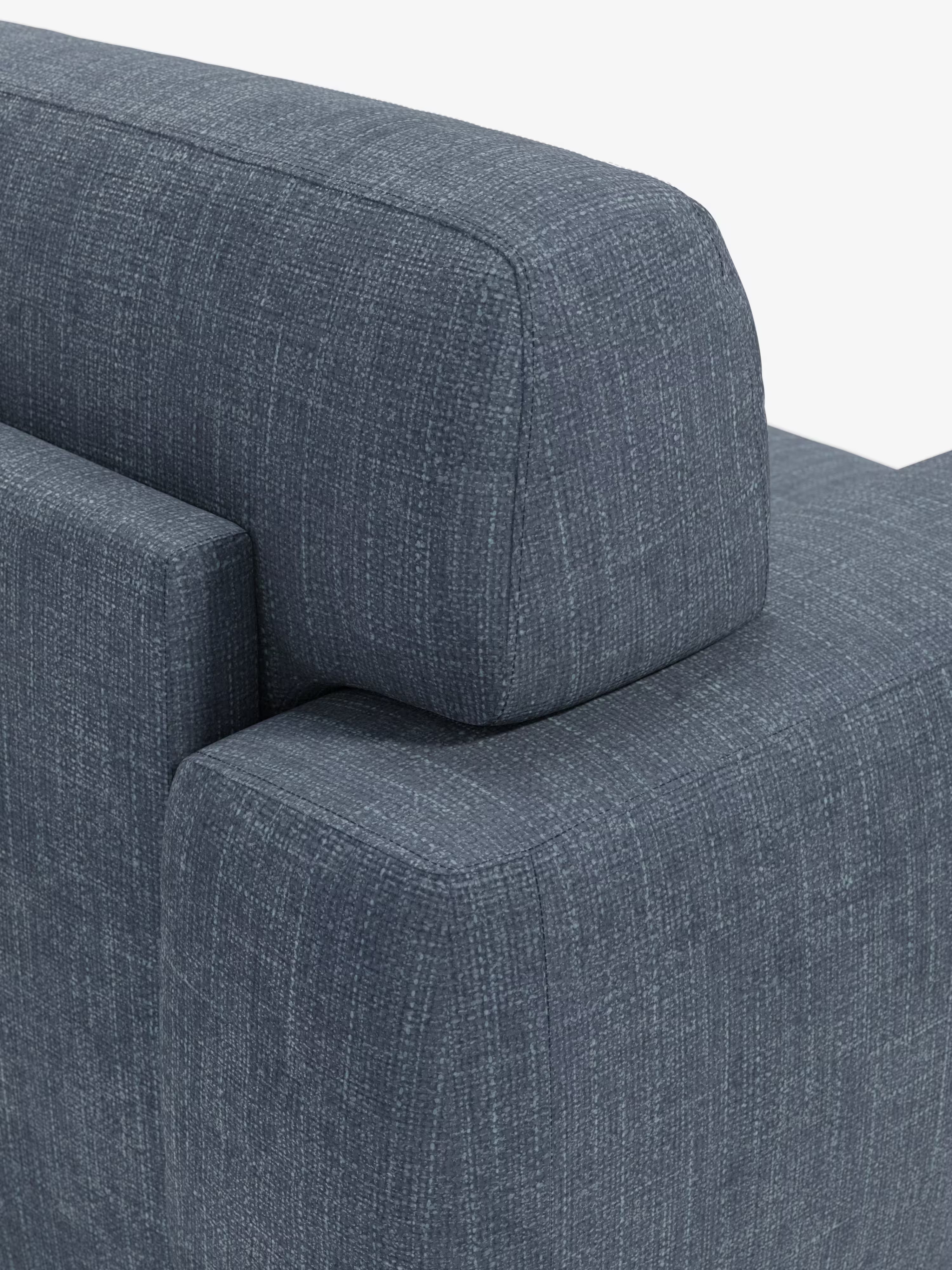 Cloud Divano letto moderno con materasso alto 17 cm - 2 posti e 3 posti in tessuto impermeabile