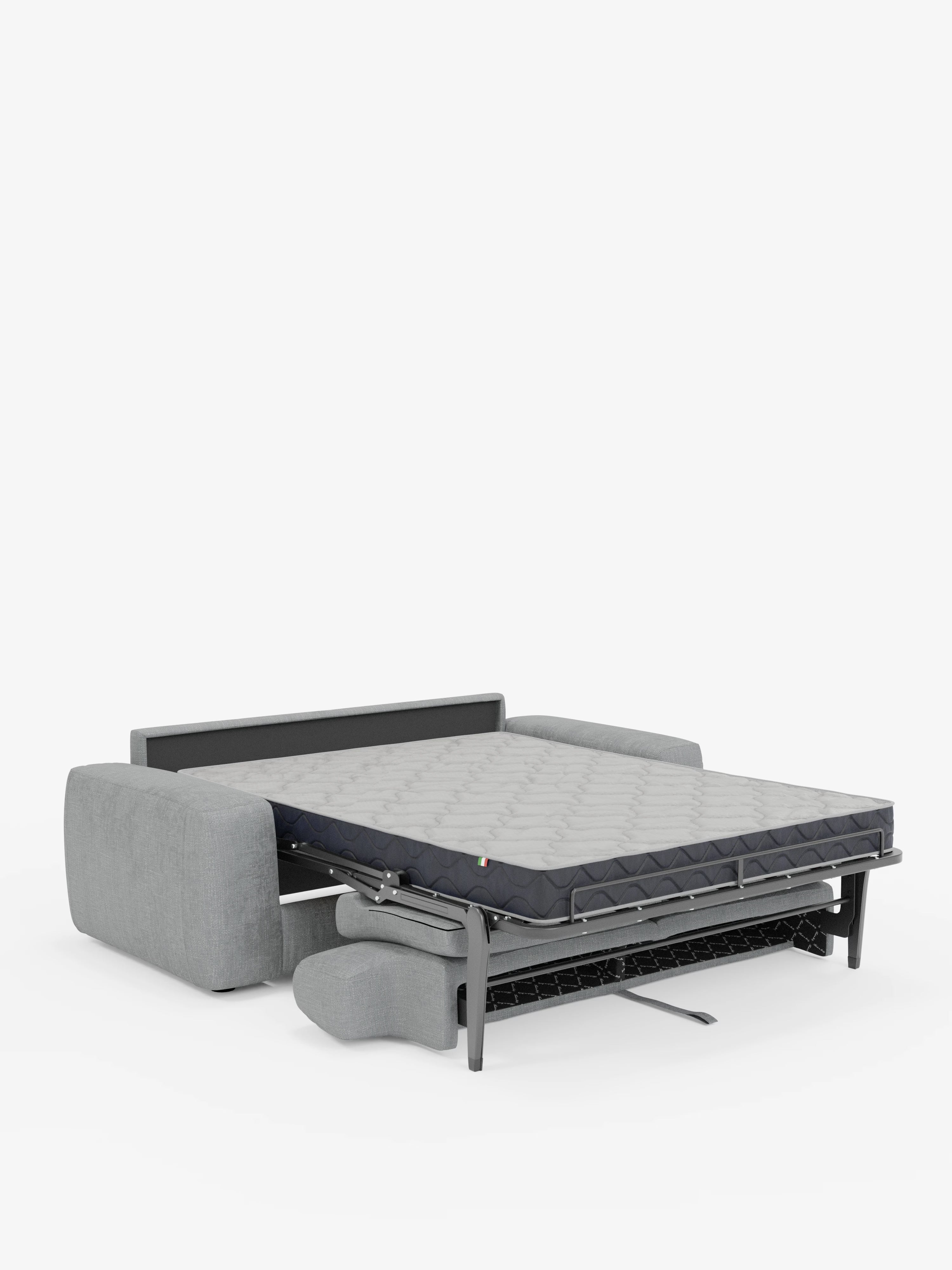 Cloud Divano letto moderno con materasso alto 17 cm - 2 posti e 3 posti in tessuto impermeabile
