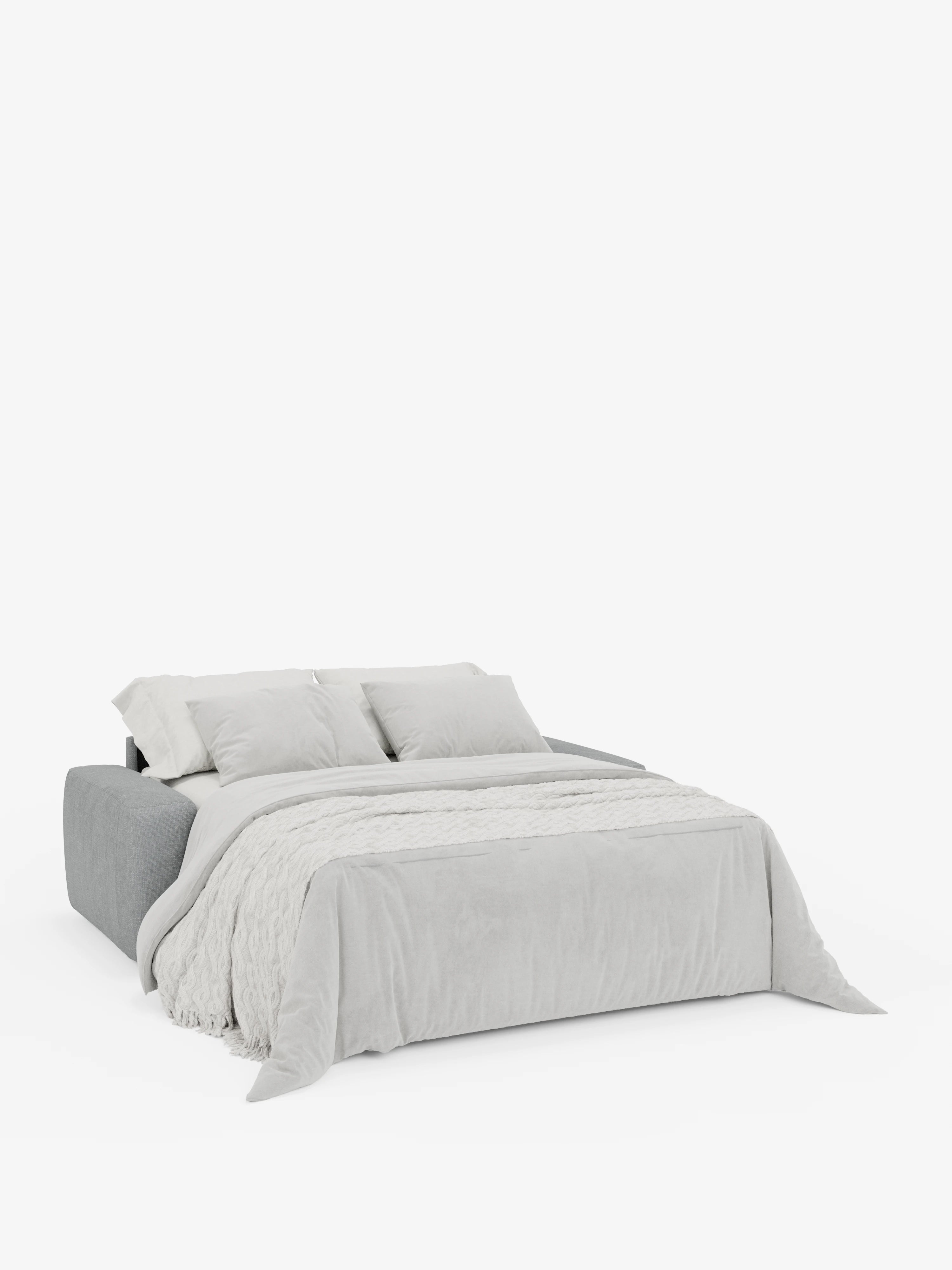 Cloud Divano letto moderno con materasso alto 17 cm - 2 posti e 3 posti in tessuto impermeabile