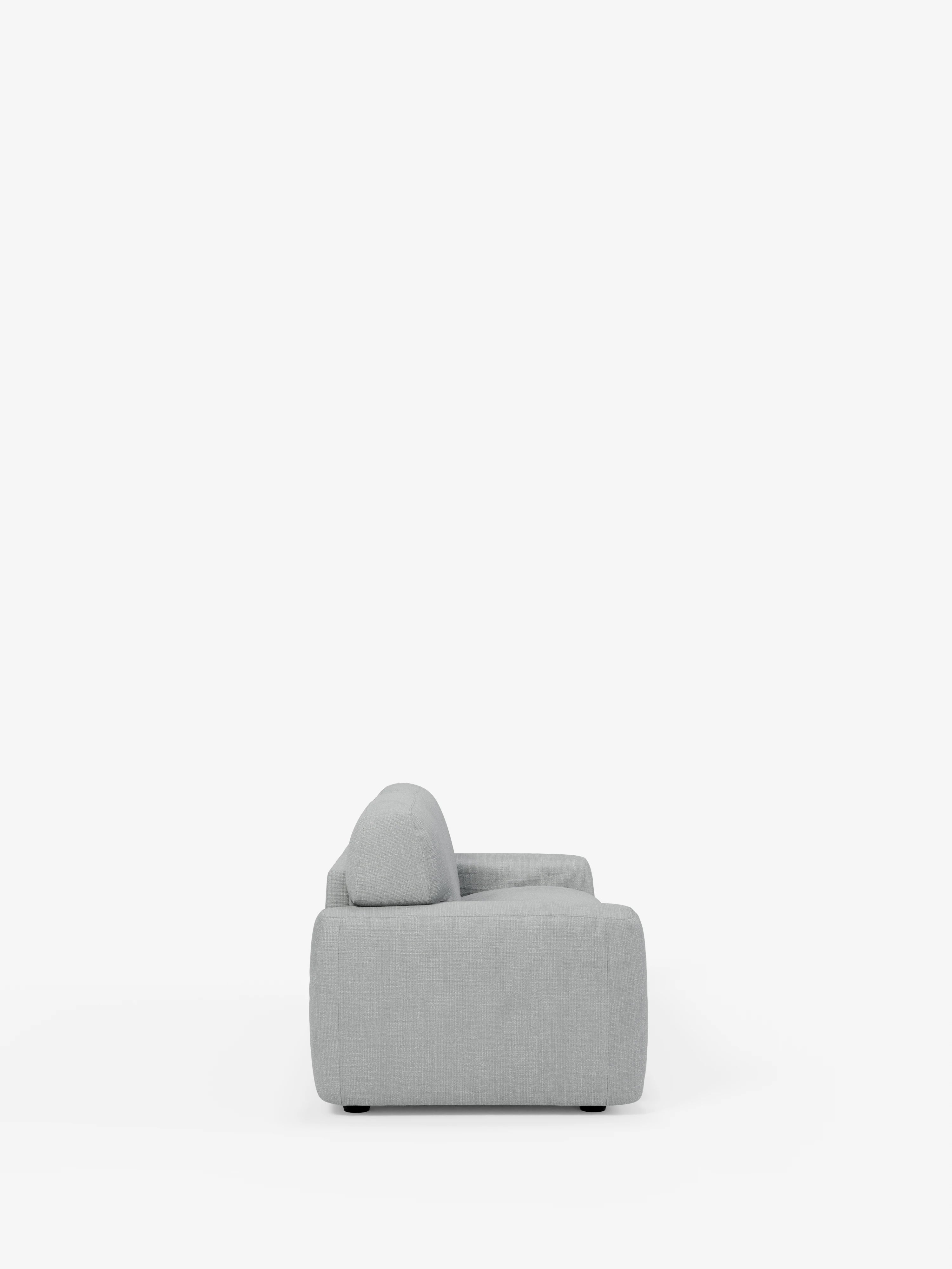 Cloud Divano letto moderno con materasso alto 17 cm - 2 posti e 3 posti in tessuto impermeabile