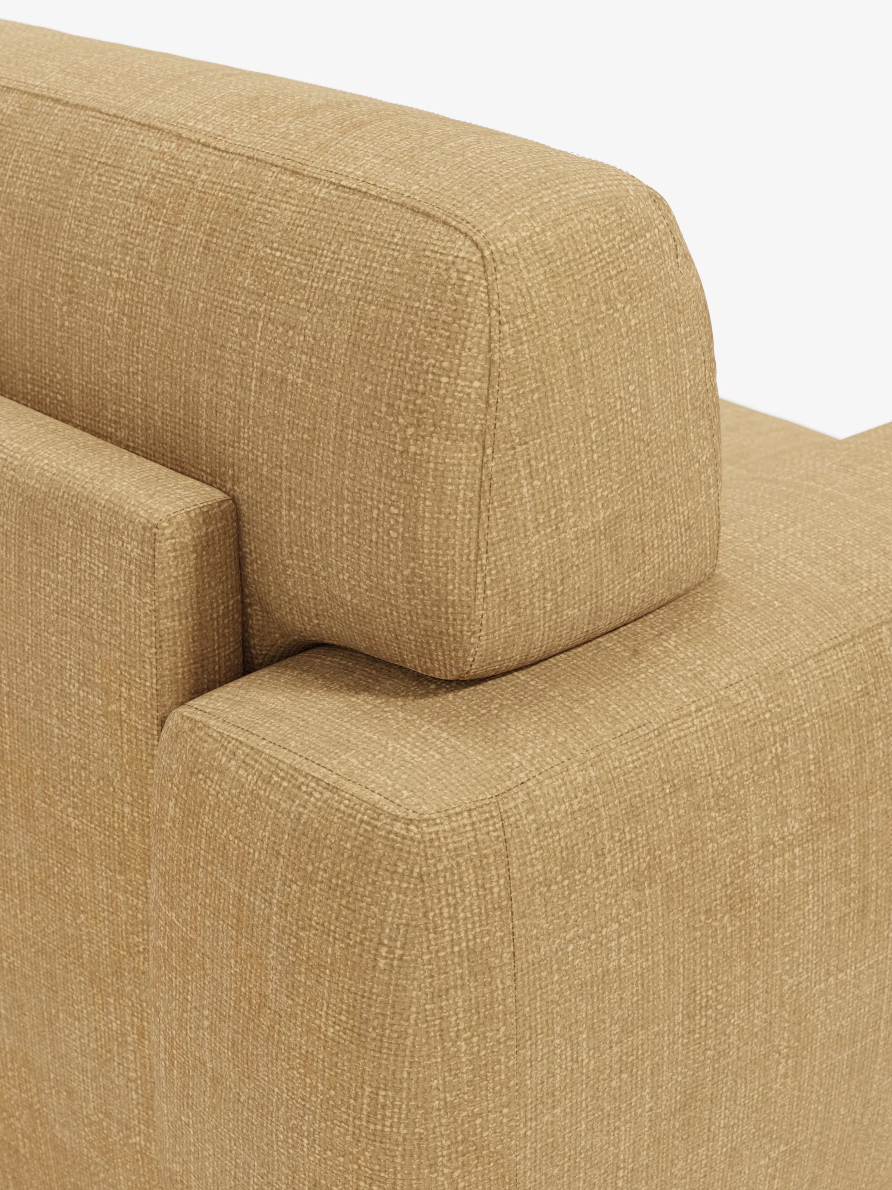 Cloud Divano letto moderno con materasso alto 17 cm - 2 posti e 3 posti in tessuto impermeabile