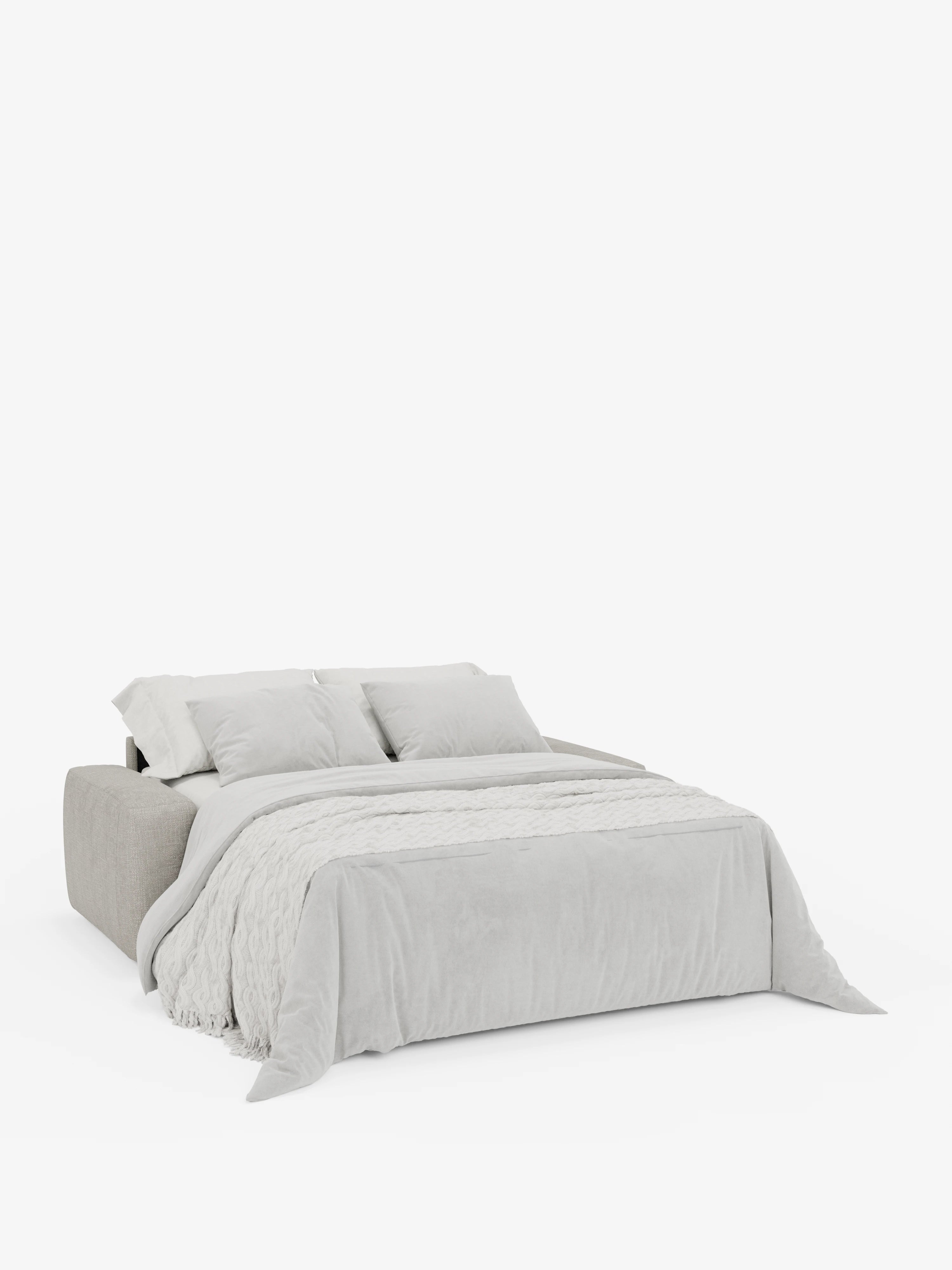 Cloud Divano letto moderno con materasso alto 17 cm - 2 posti e 3 posti in tessuto impermeabile