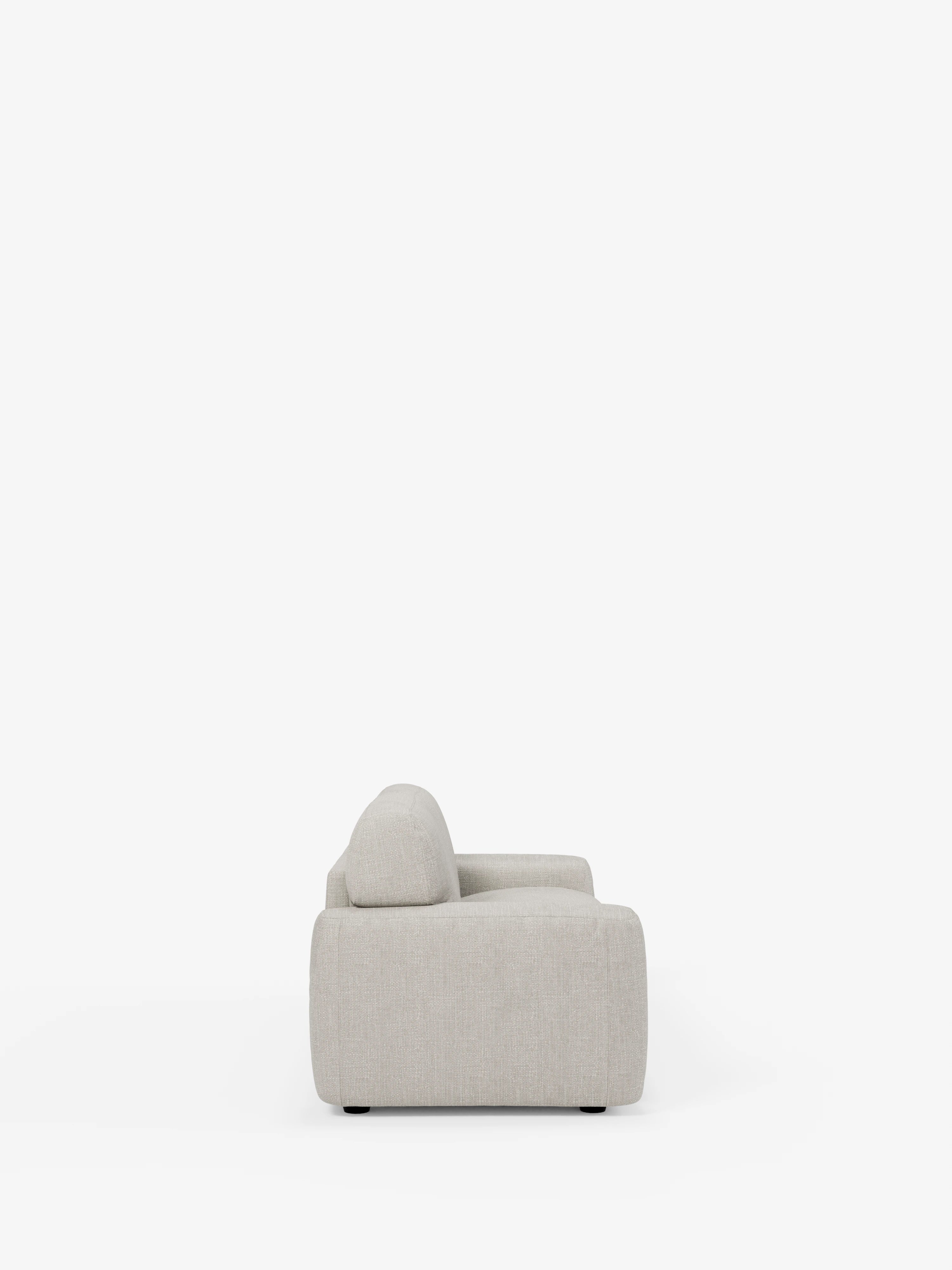 Cloud Divano letto moderno con materasso alto 17 cm - 2 posti e 3 posti in tessuto impermeabile