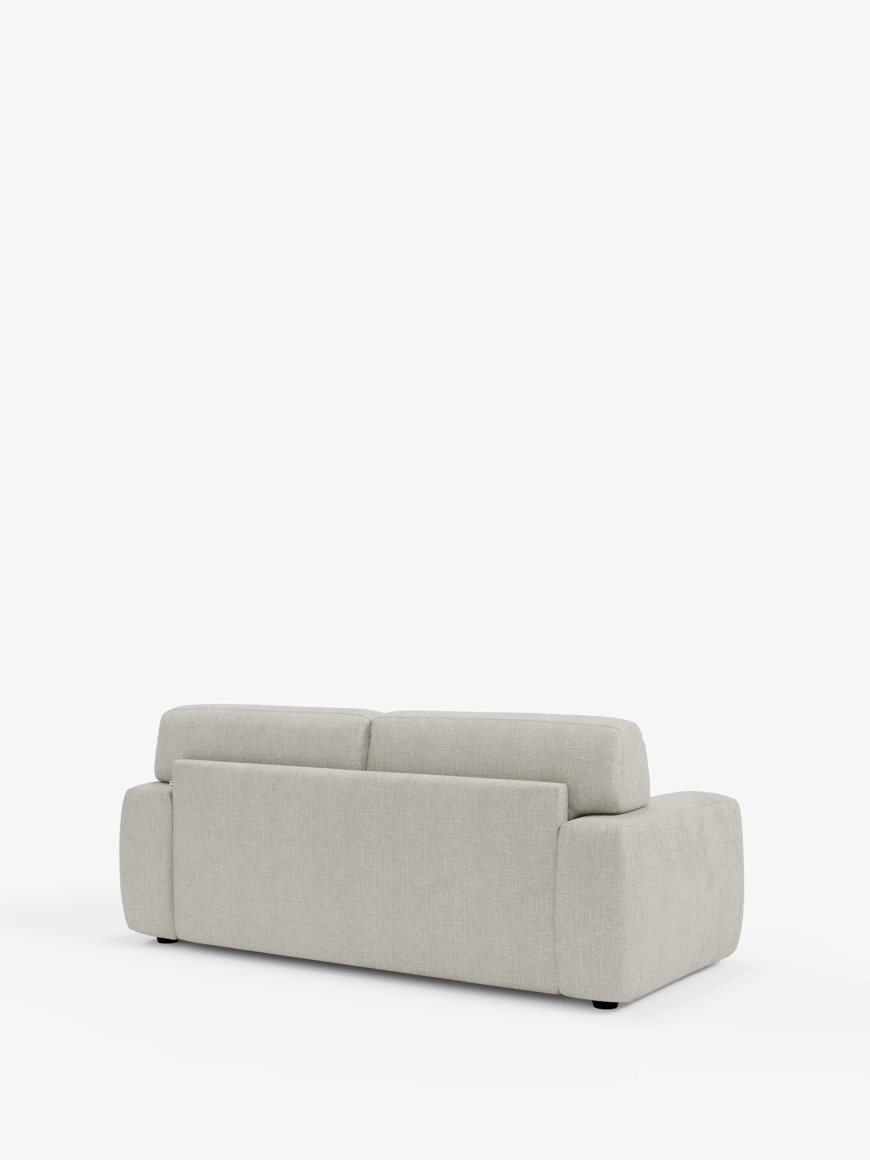 Cloud Divano letto moderno con materasso alto 17 cm - 2 posti e 3 posti in tessuto impermeabile