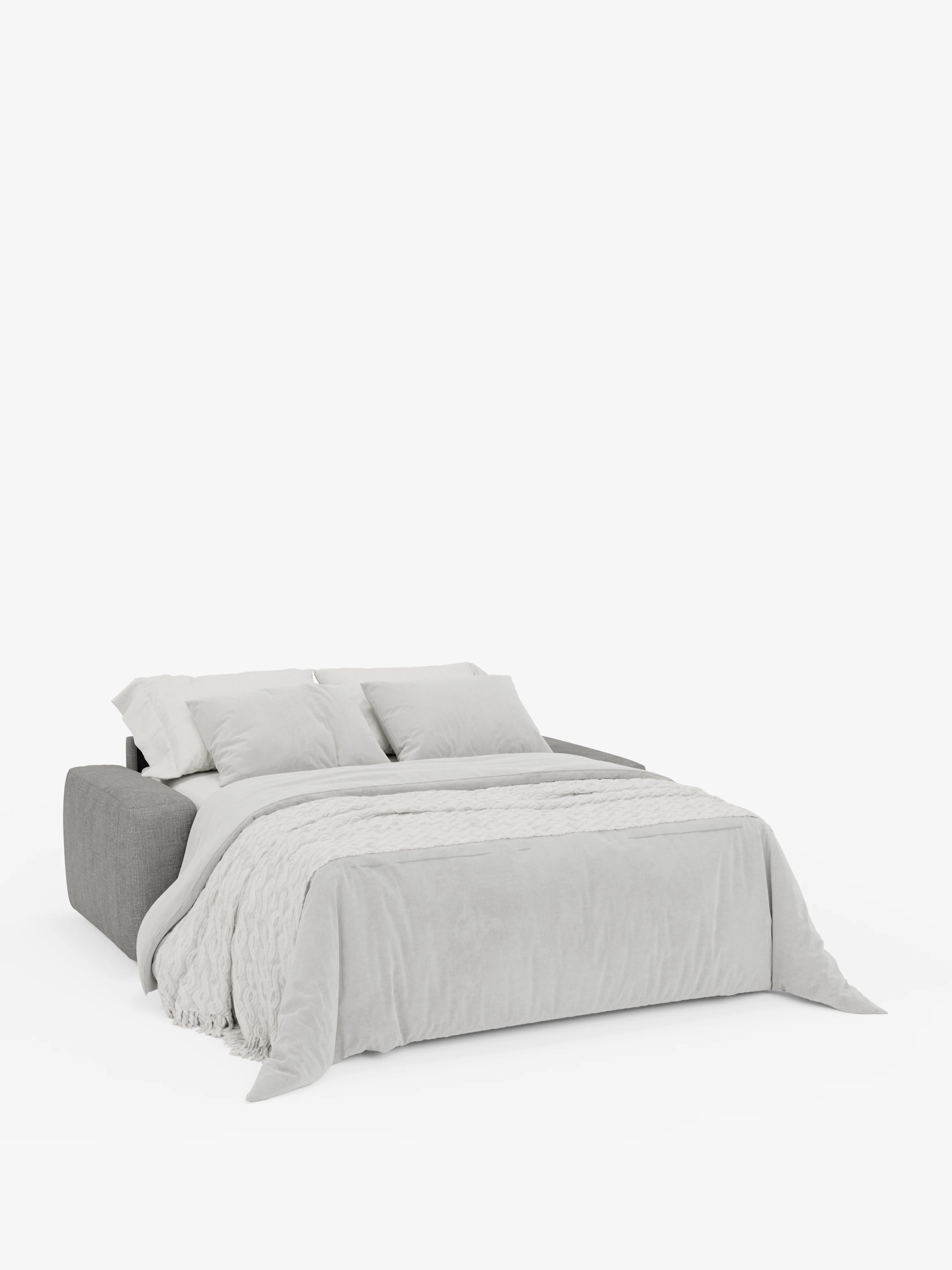Cloud Divano letto moderno con materasso alto 17 cm - 2 posti e 3 posti in tessuto impermeabile