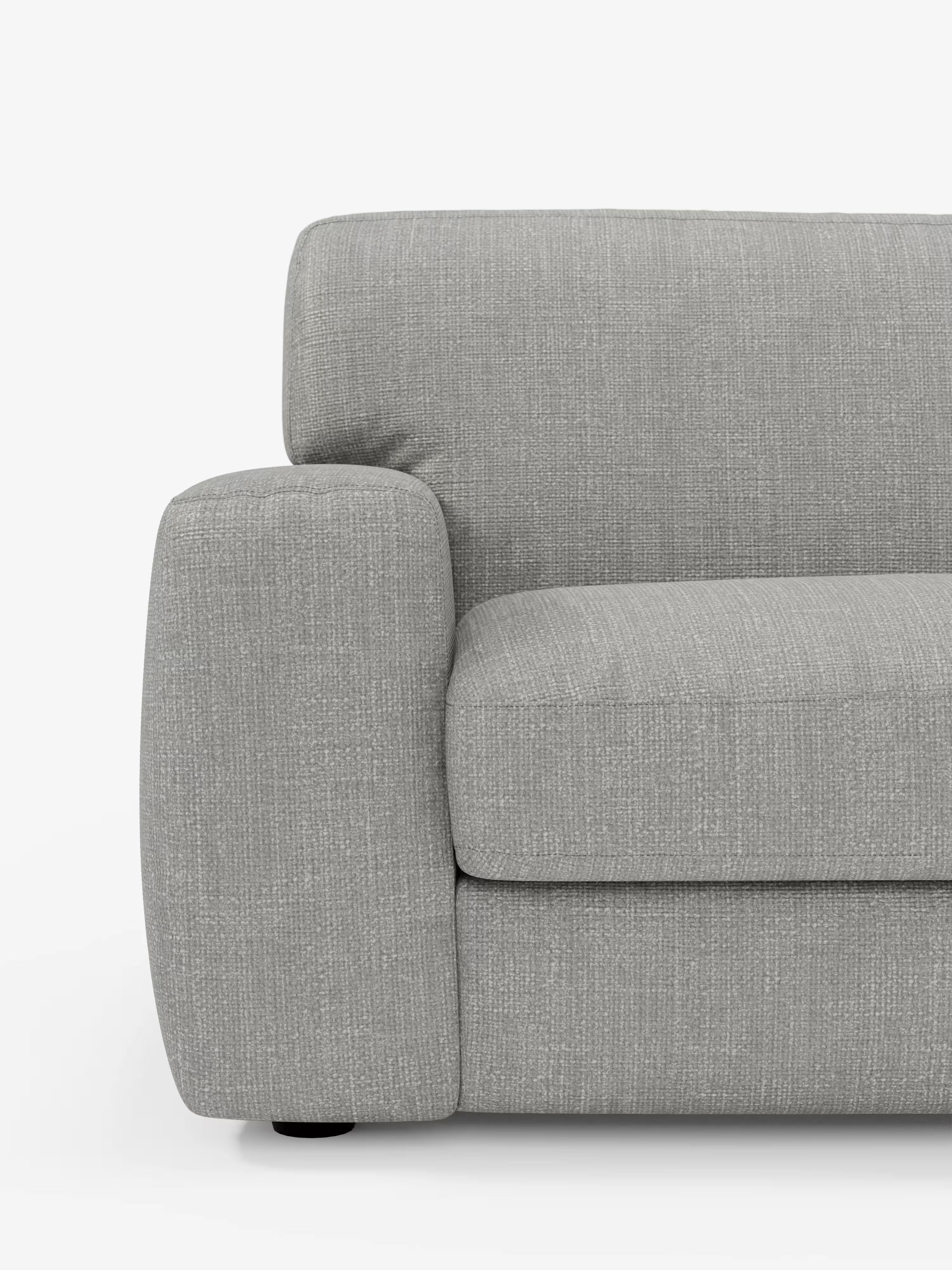 Cloud Divano letto moderno con materasso alto 17 cm - 2 posti e 3 posti in tessuto impermeabile