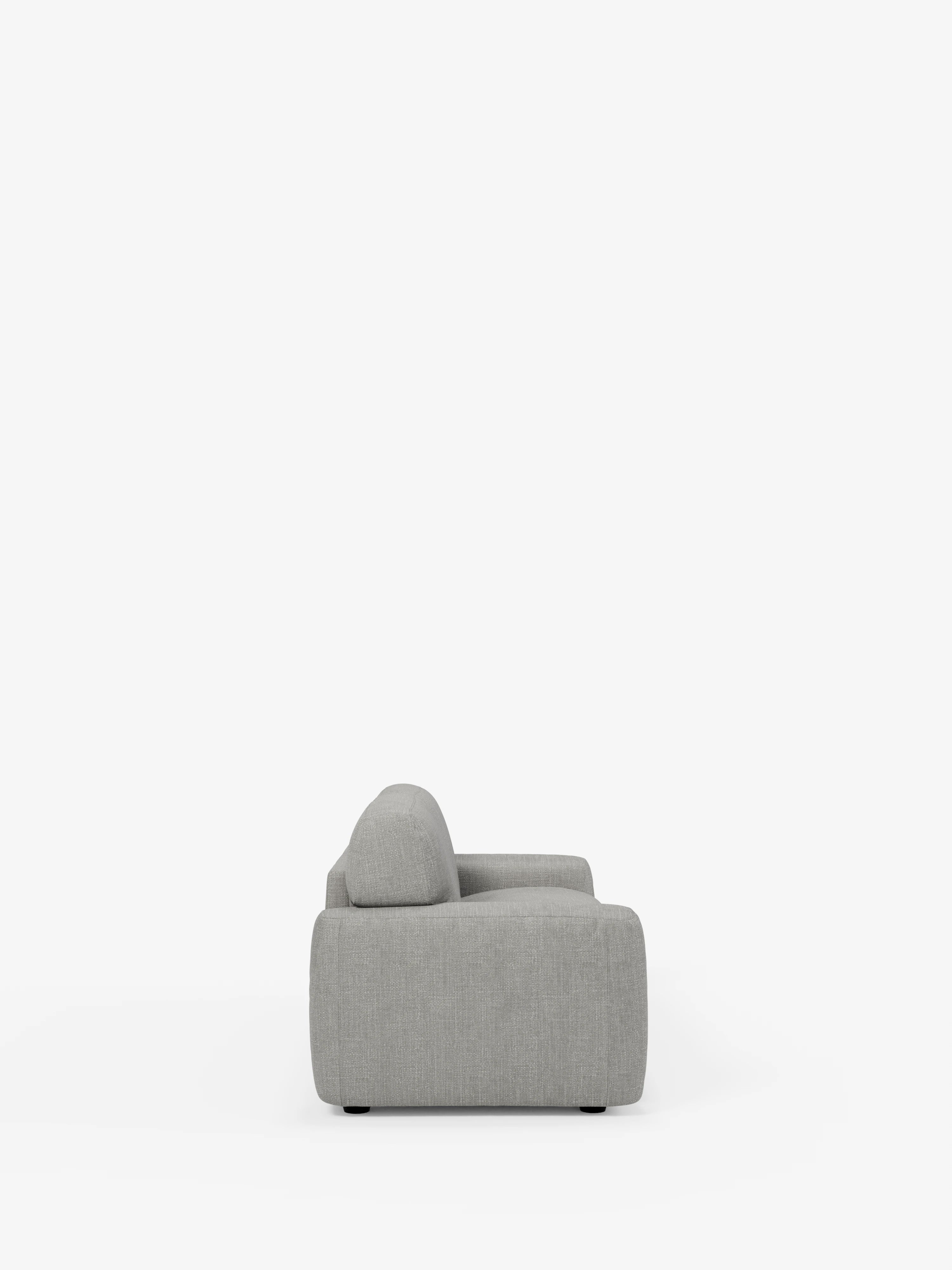 Cloud Divano letto moderno con materasso alto 17 cm - 2 posti e 3 posti in tessuto impermeabile