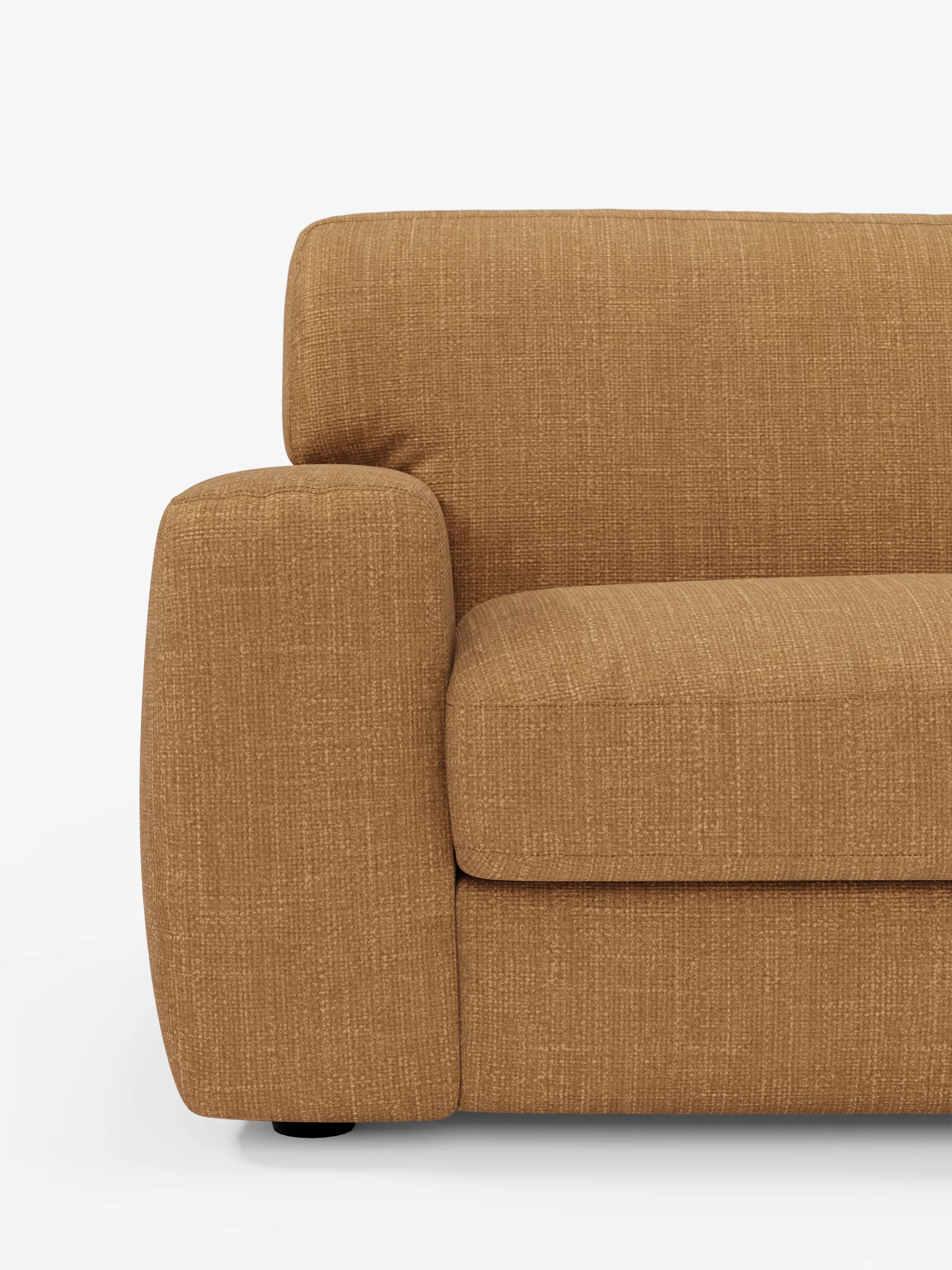 Cloud Divano letto moderno con materasso alto 17 cm - 2 posti e 3 posti in tessuto impermeabile