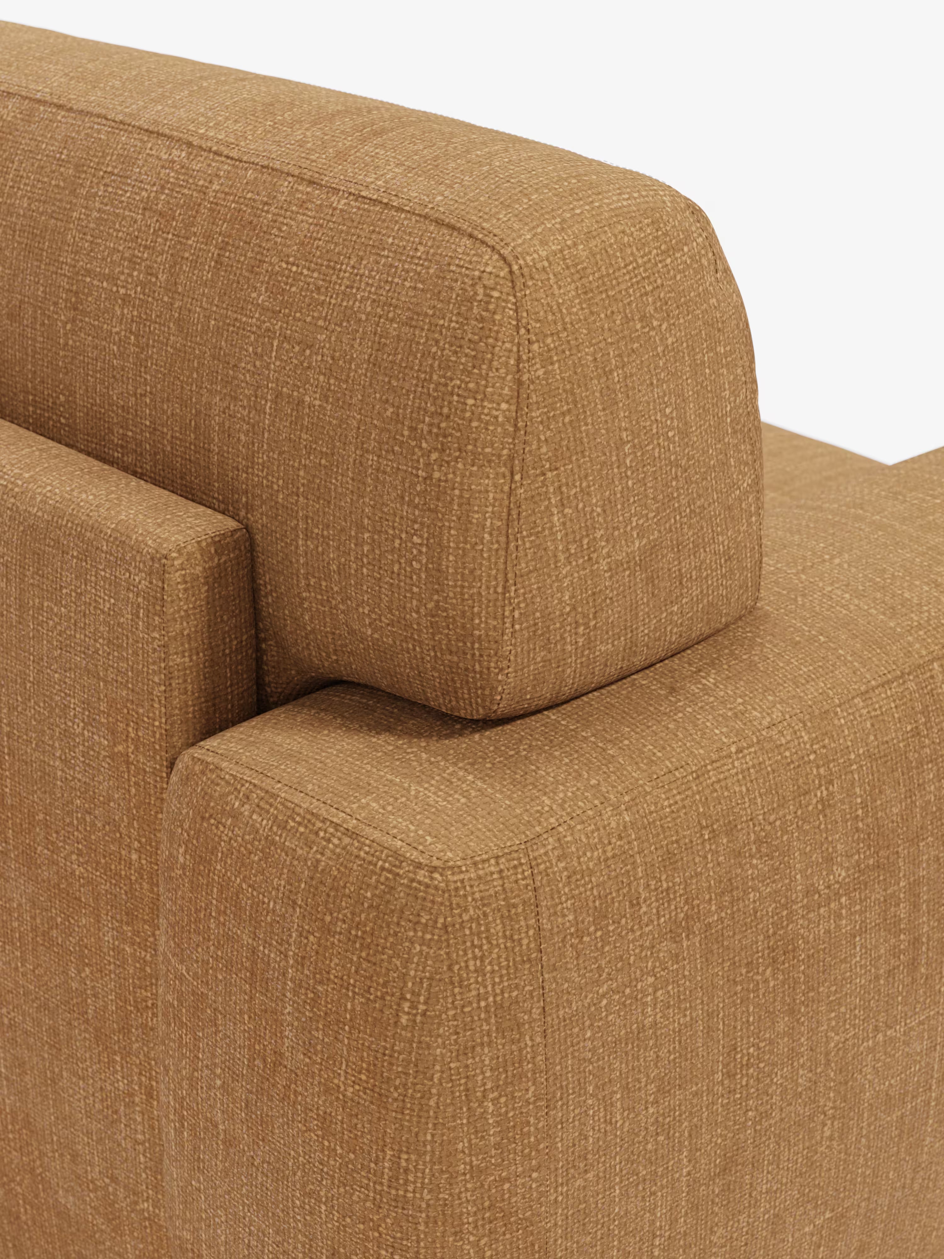 Cloud Divano letto moderno con materasso alto 17 cm - 2 posti e 3 posti in tessuto impermeabile