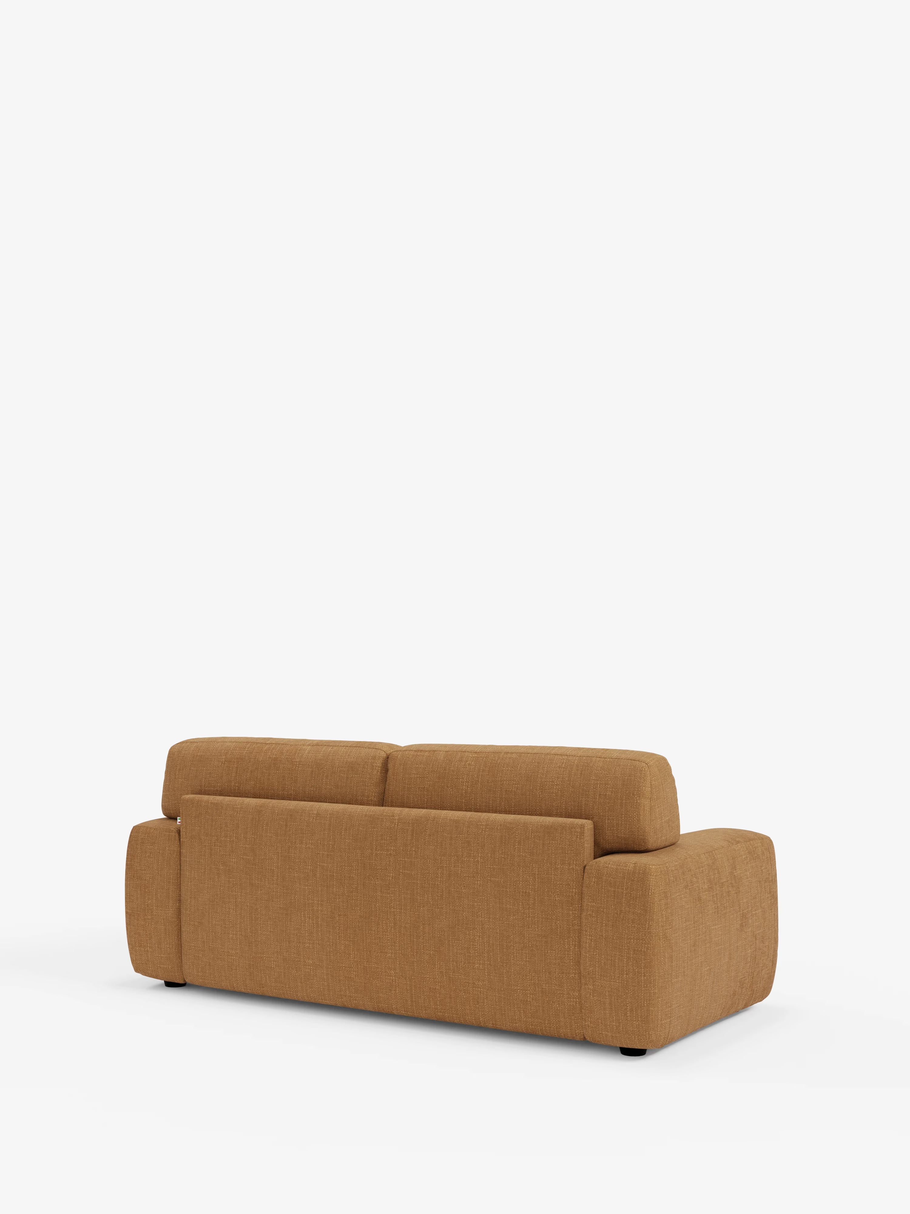 Cloud Divano letto moderno con materasso alto 17 cm - 2 posti e 3 posti in tessuto impermeabile