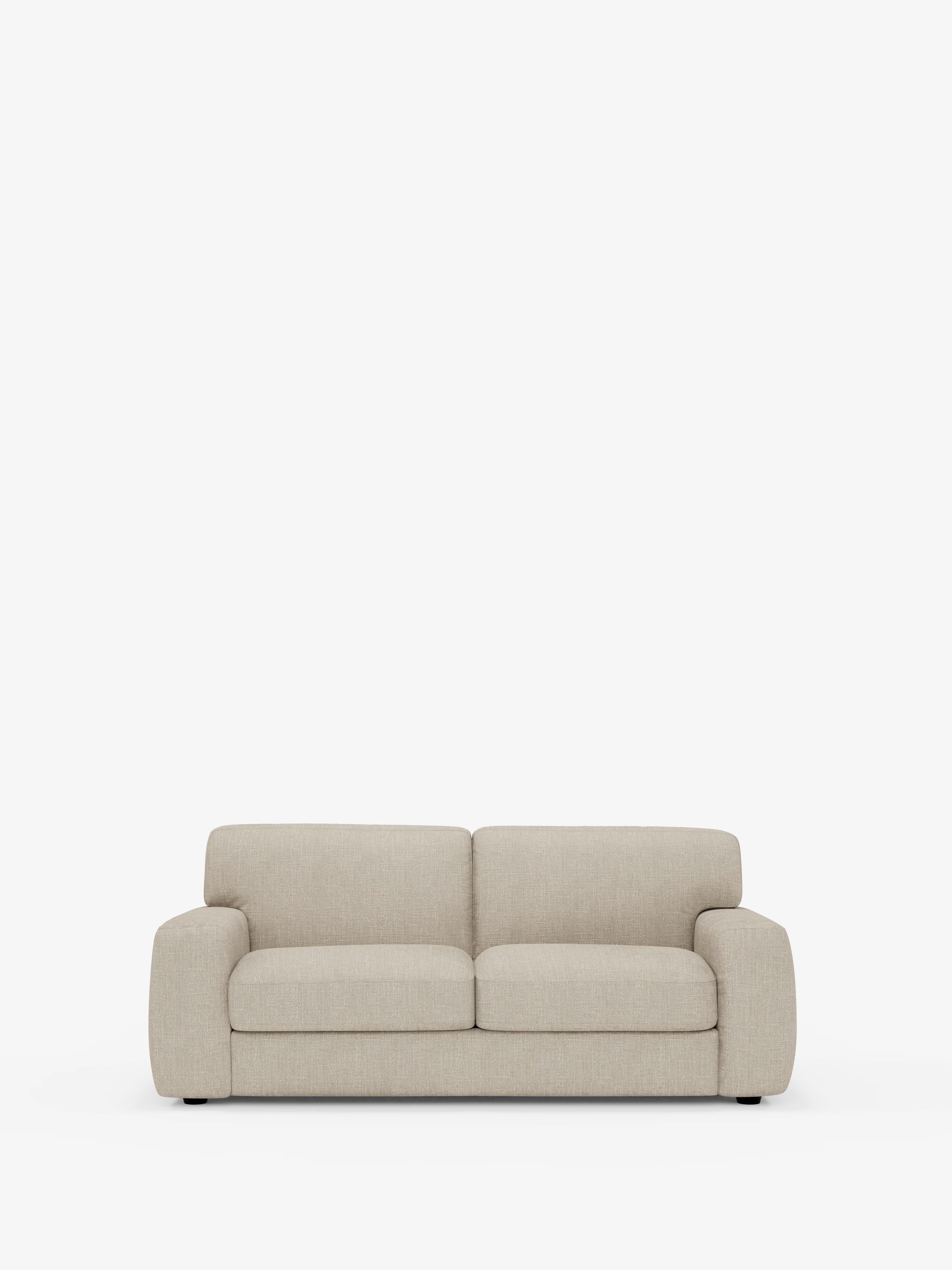 Cloud Modernes Schlafsofa mit 17 cm hohem Matratze - 2 Plätze und 3 Plätze in wasserabweisendem Stoff
