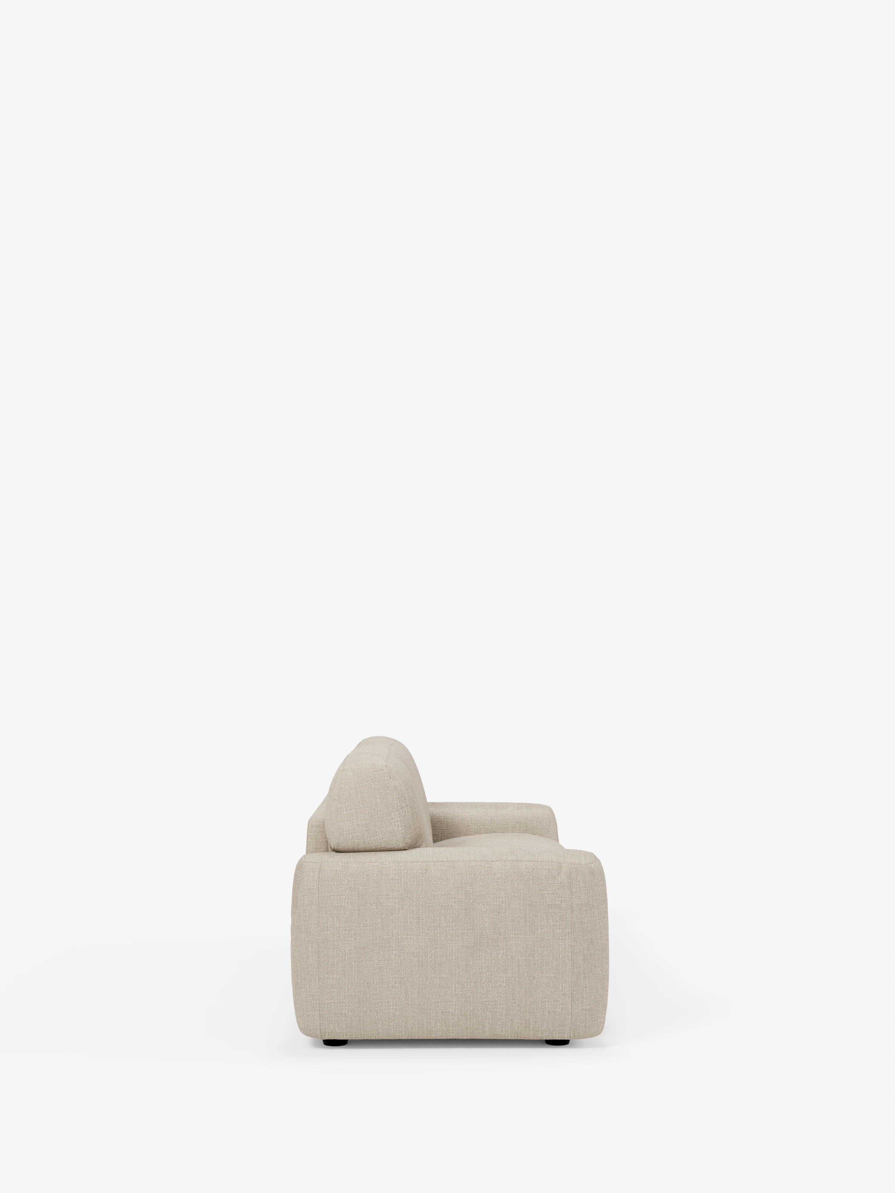 Cloud Divano letto moderno con materasso alto 17 cm - 2 posti e 3 posti in tessuto impermeabile