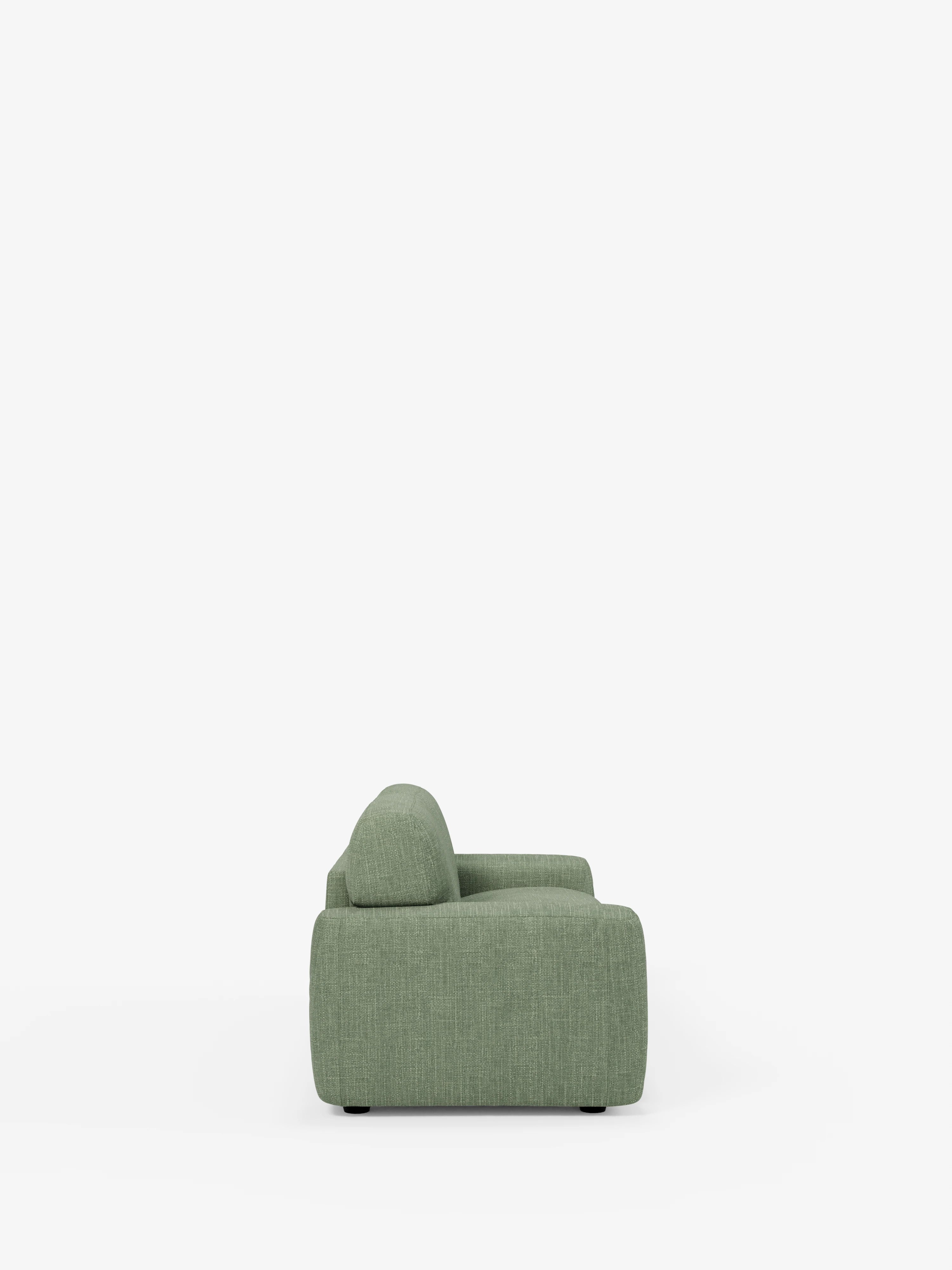 Cloud Divano letto moderno con materasso alto 17 cm - 2 posti e 3 posti in tessuto impermeabile