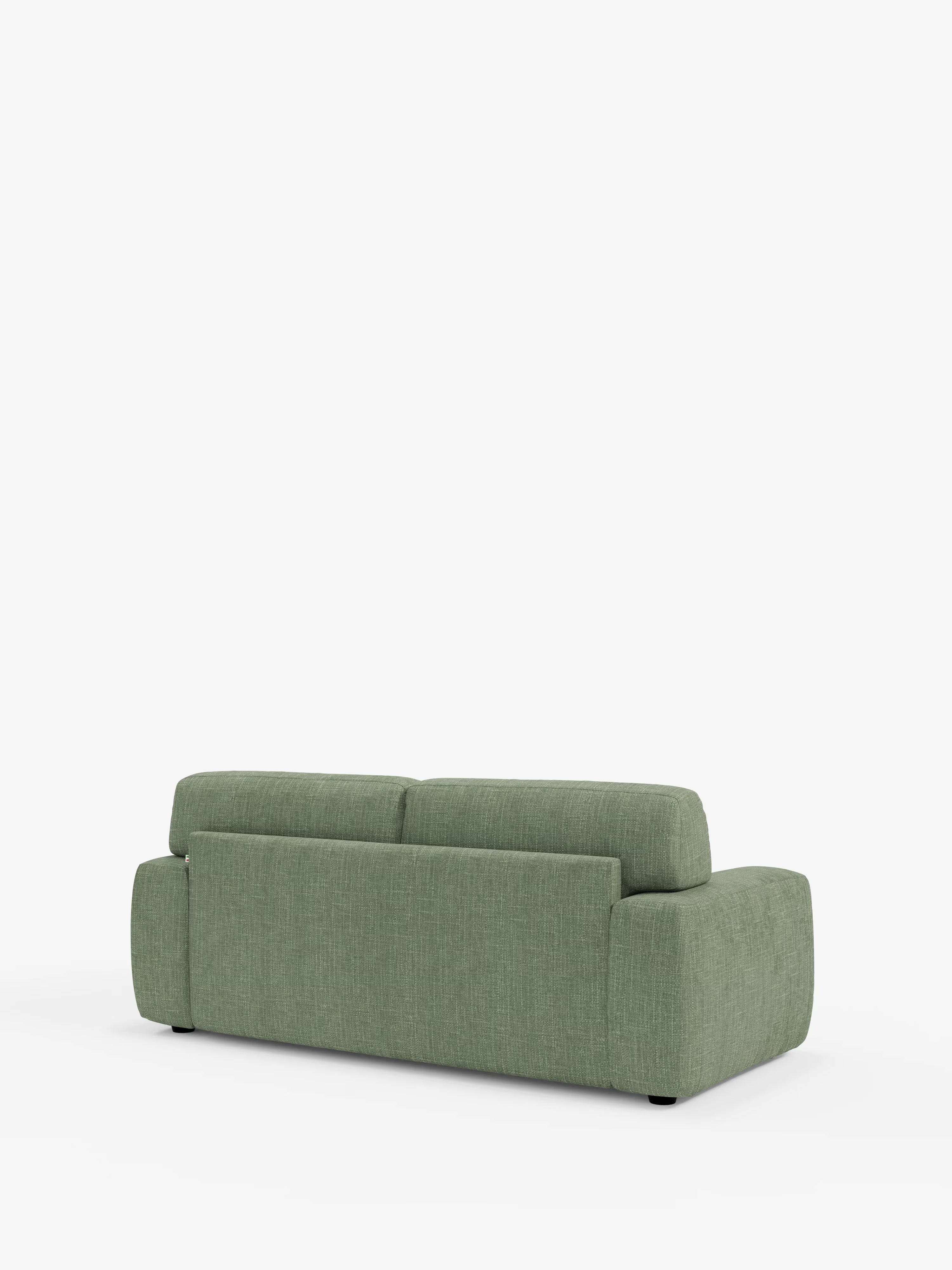 Cloud Divano letto moderno con materasso alto 17 cm - 2 posti e 3 posti in tessuto impermeabile