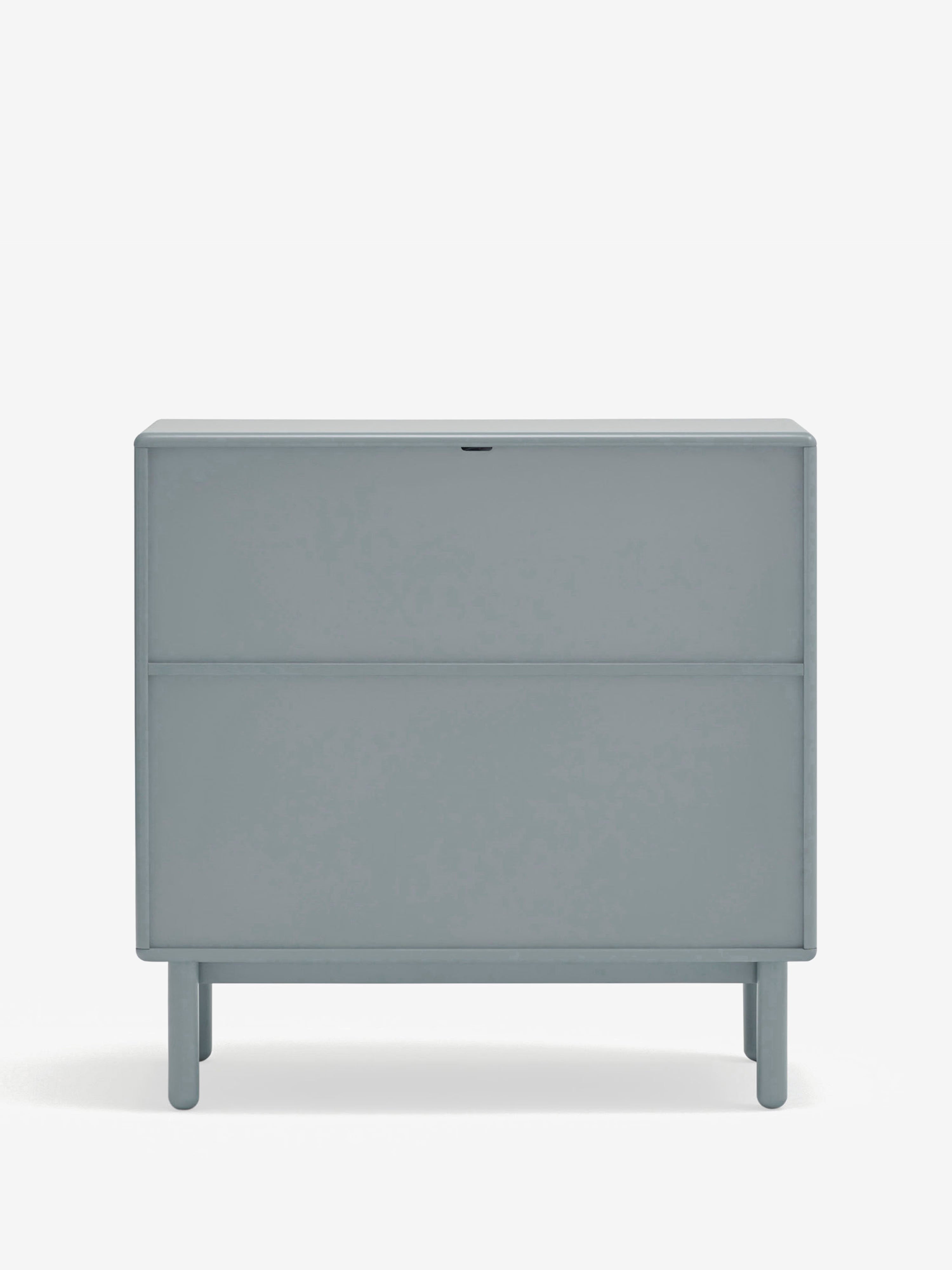 Corvo comò in mdf laccato carta da zucchero - cassettiera 4 cassetti 90 x 90 cm