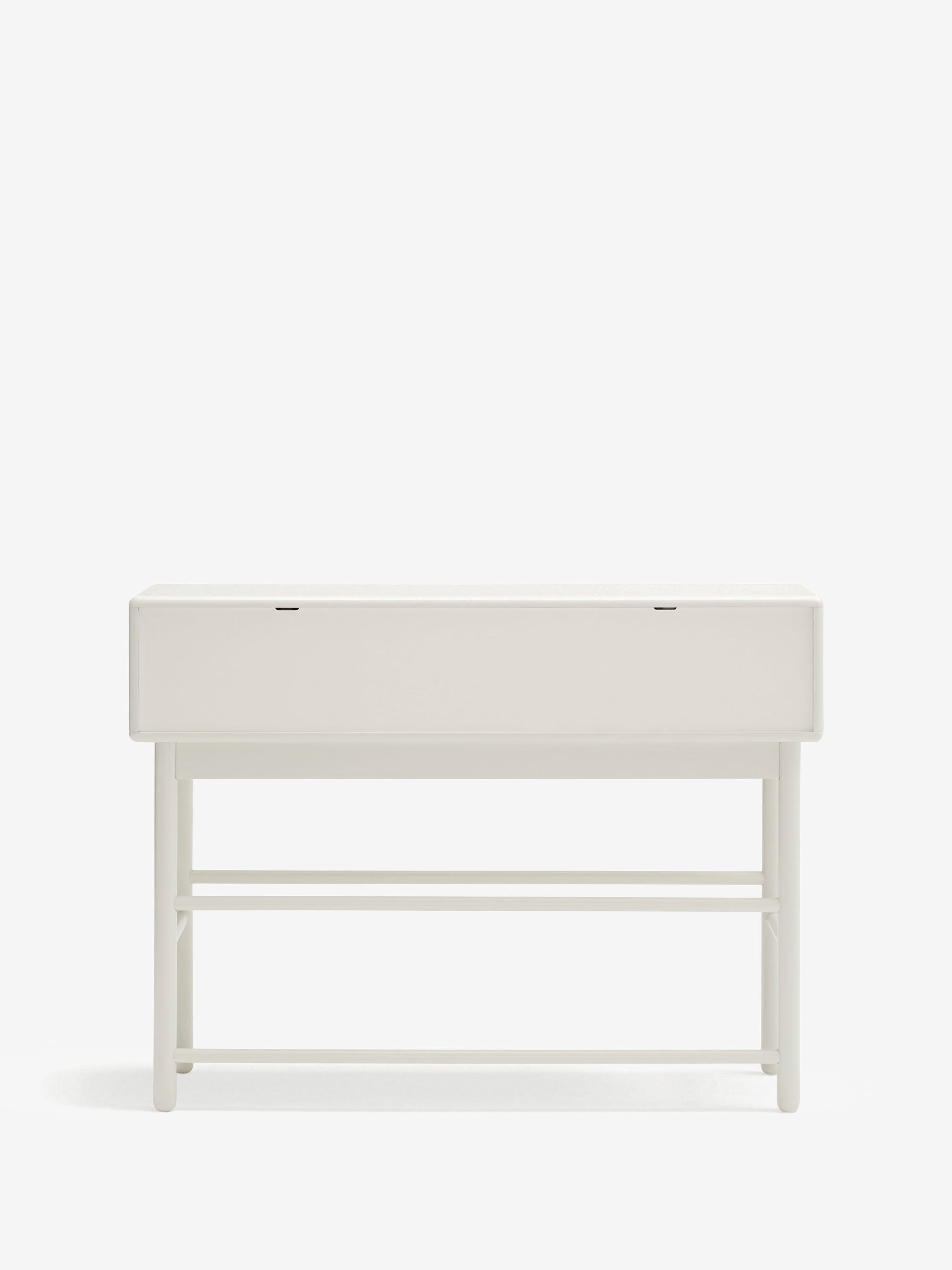 Corvo consola crema para entrada y salón - 2 cajones 120 x 90 cm